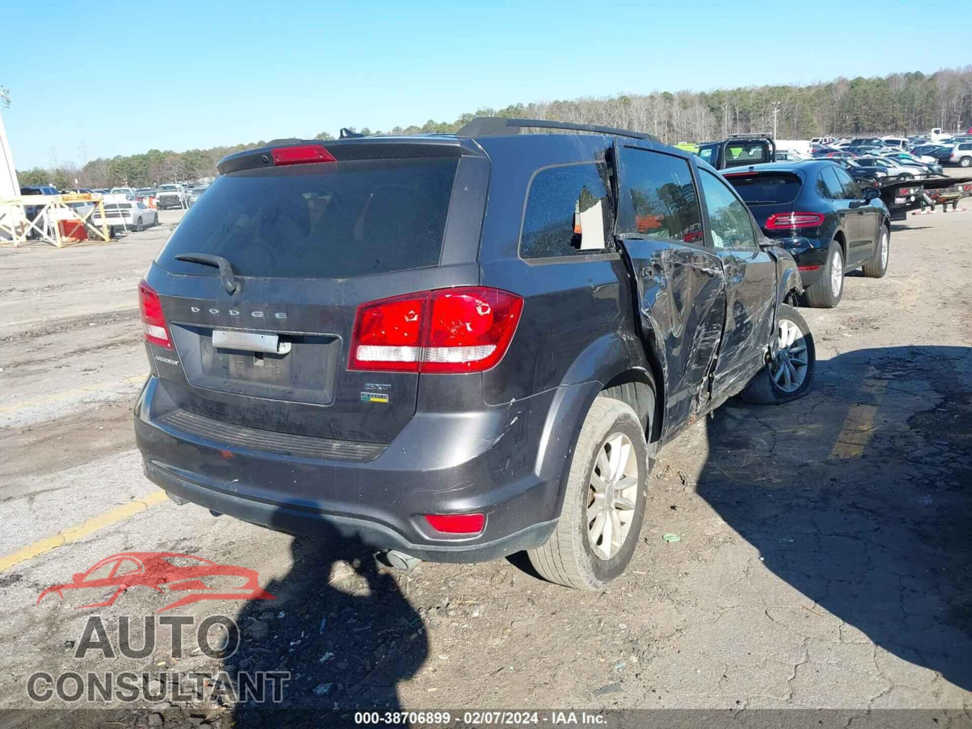 DODGE JOURNEY 2017 - 3C4PDCBG4HT511014