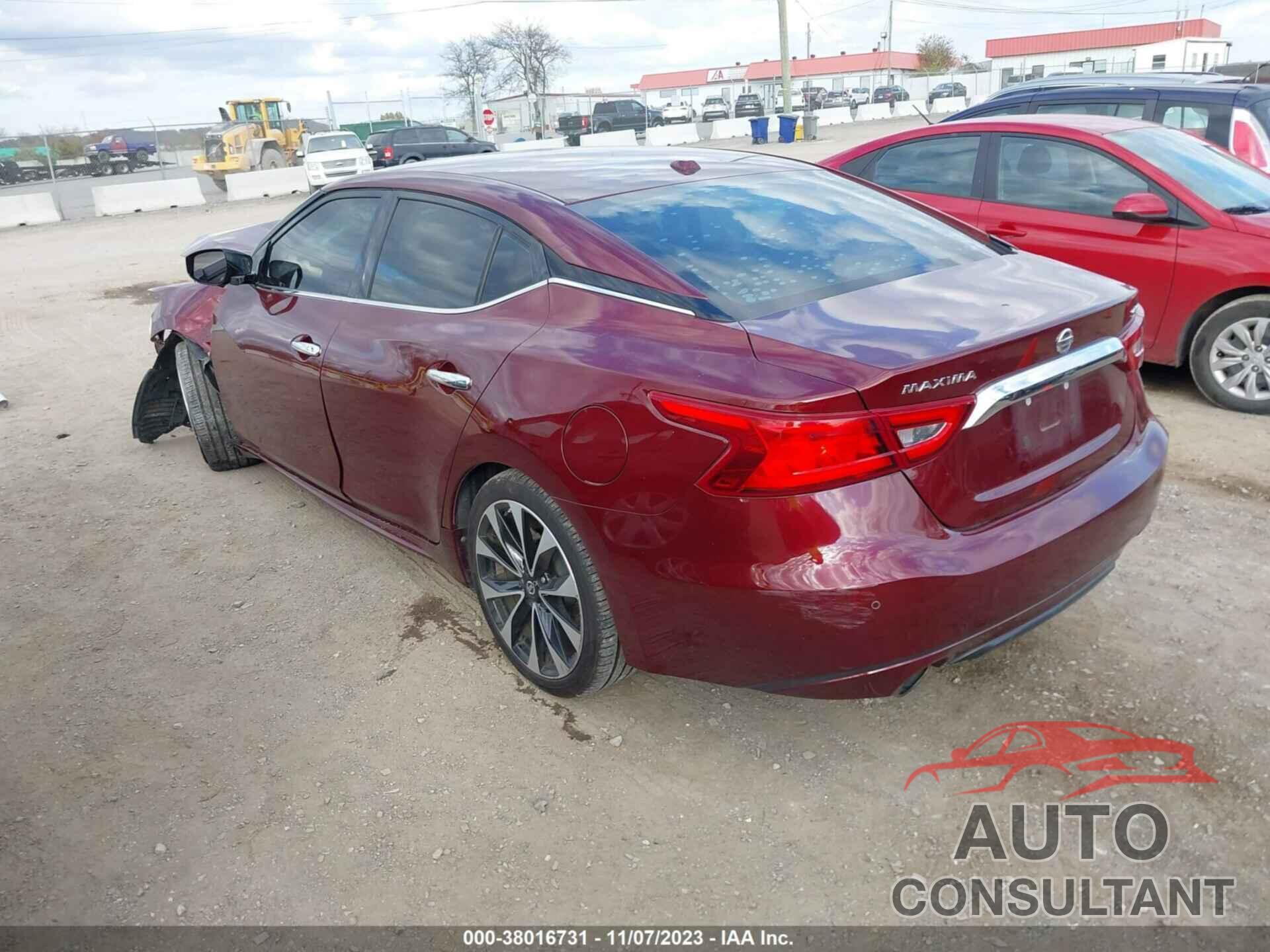 NISSAN MAXIMA 2018 - 1N4AA6AP9JC391185