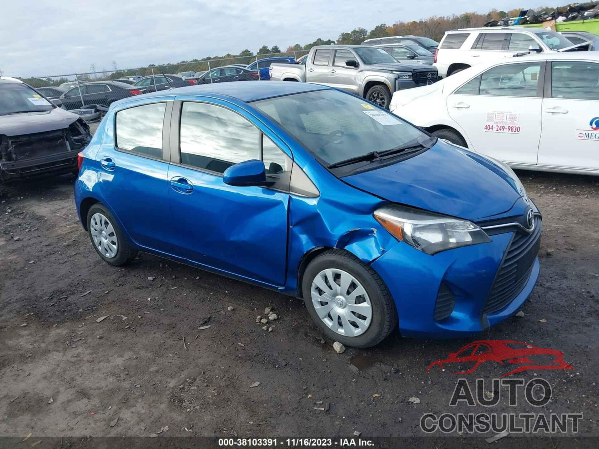 TOYOTA YARIS 2016 - VNKKTUD38GA064505