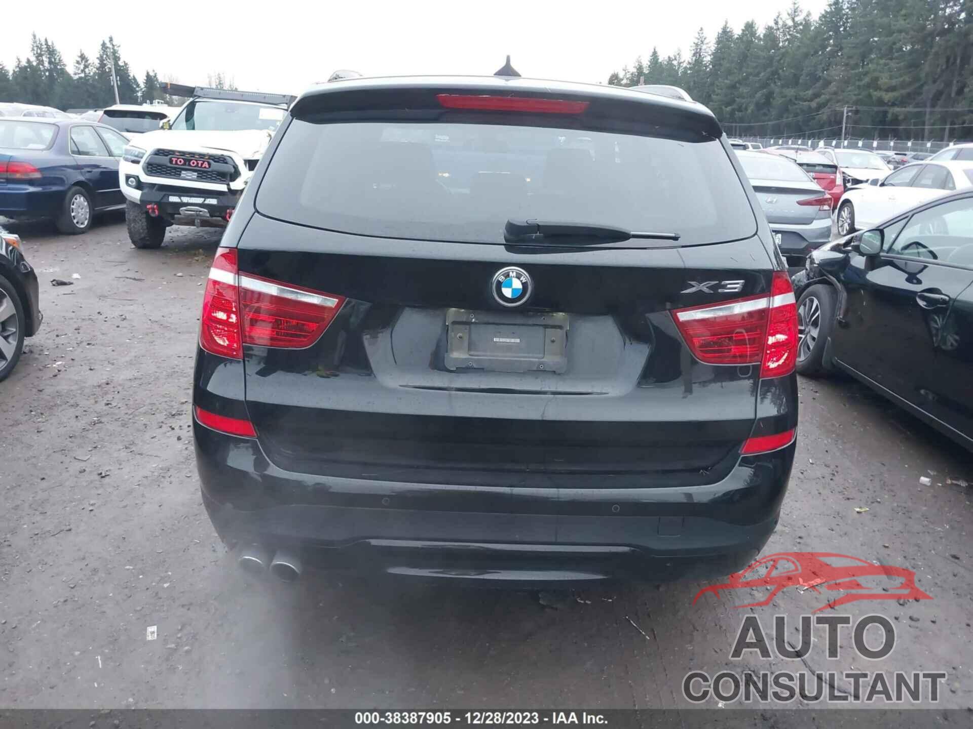 BMW X3 2017 - 5UXWX9C56H0T14036