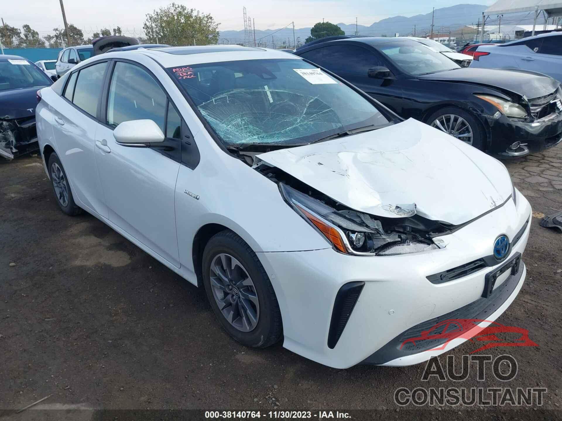 TOYOTA PRIUS 2021 - JTDKAMFU0M3145017