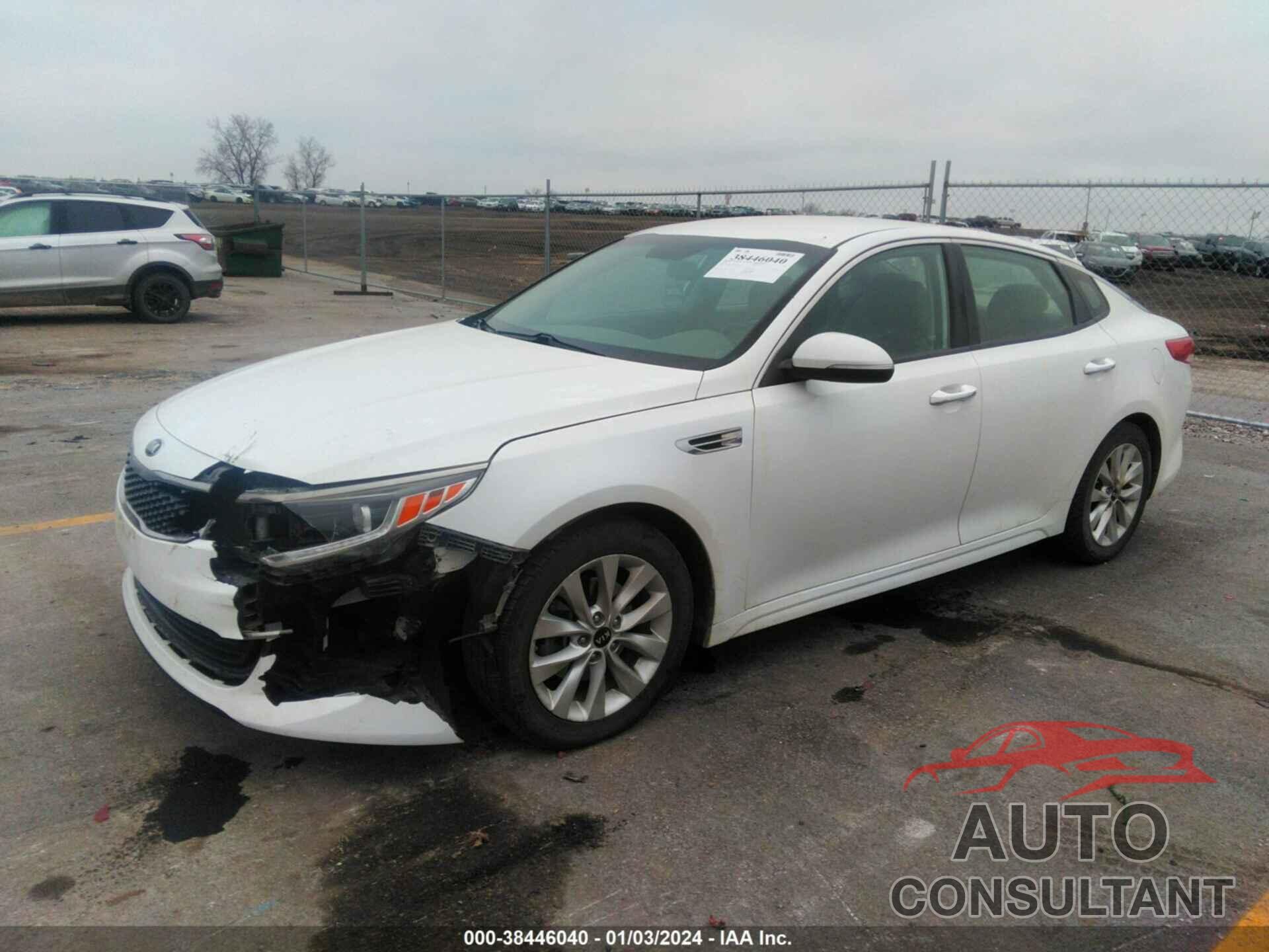 KIA OPTIMA 2016 - 5XXGU4L33GG005878