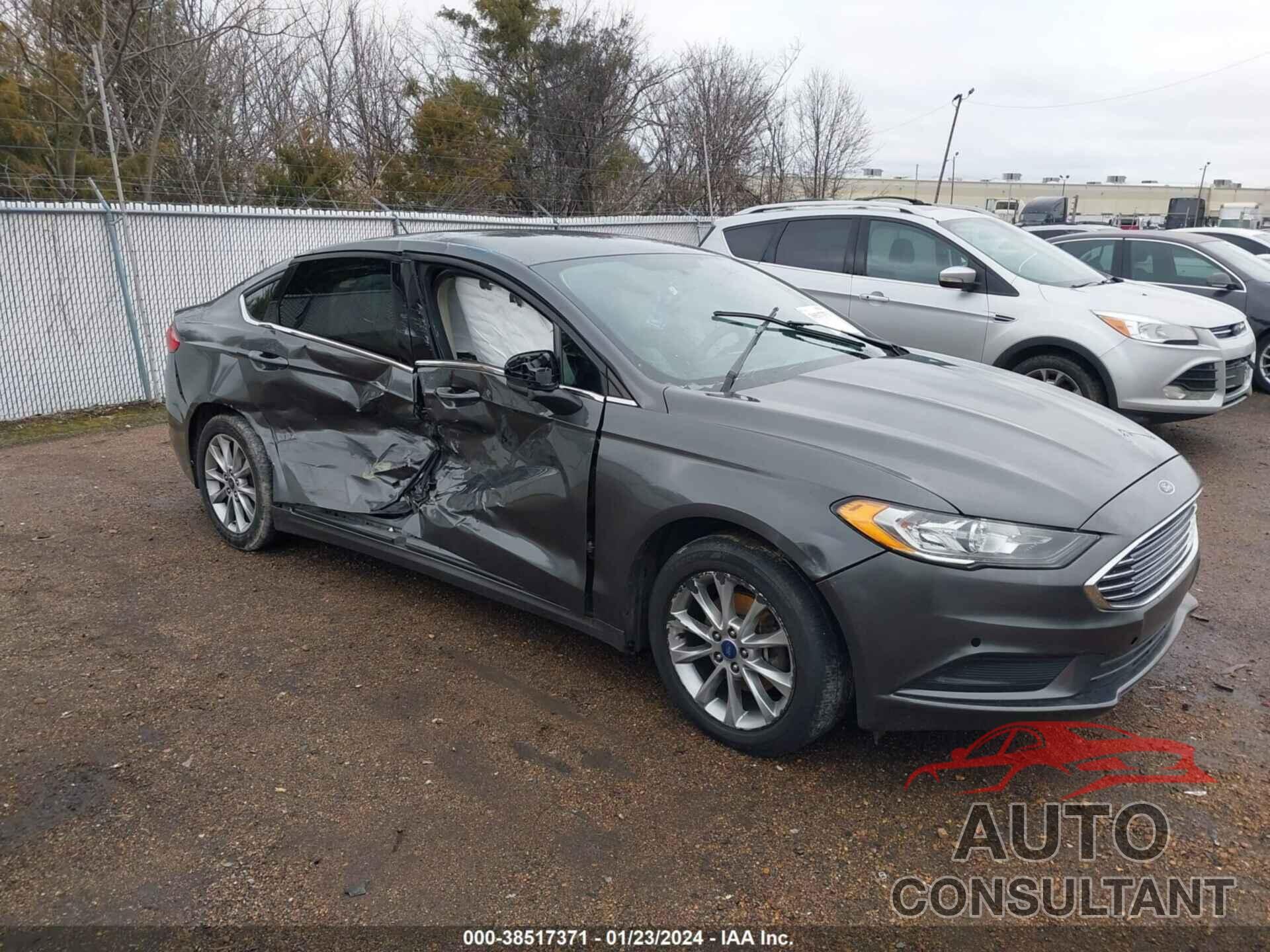 FORD FUSION 2017 - 3FA6P0H7XHR162646