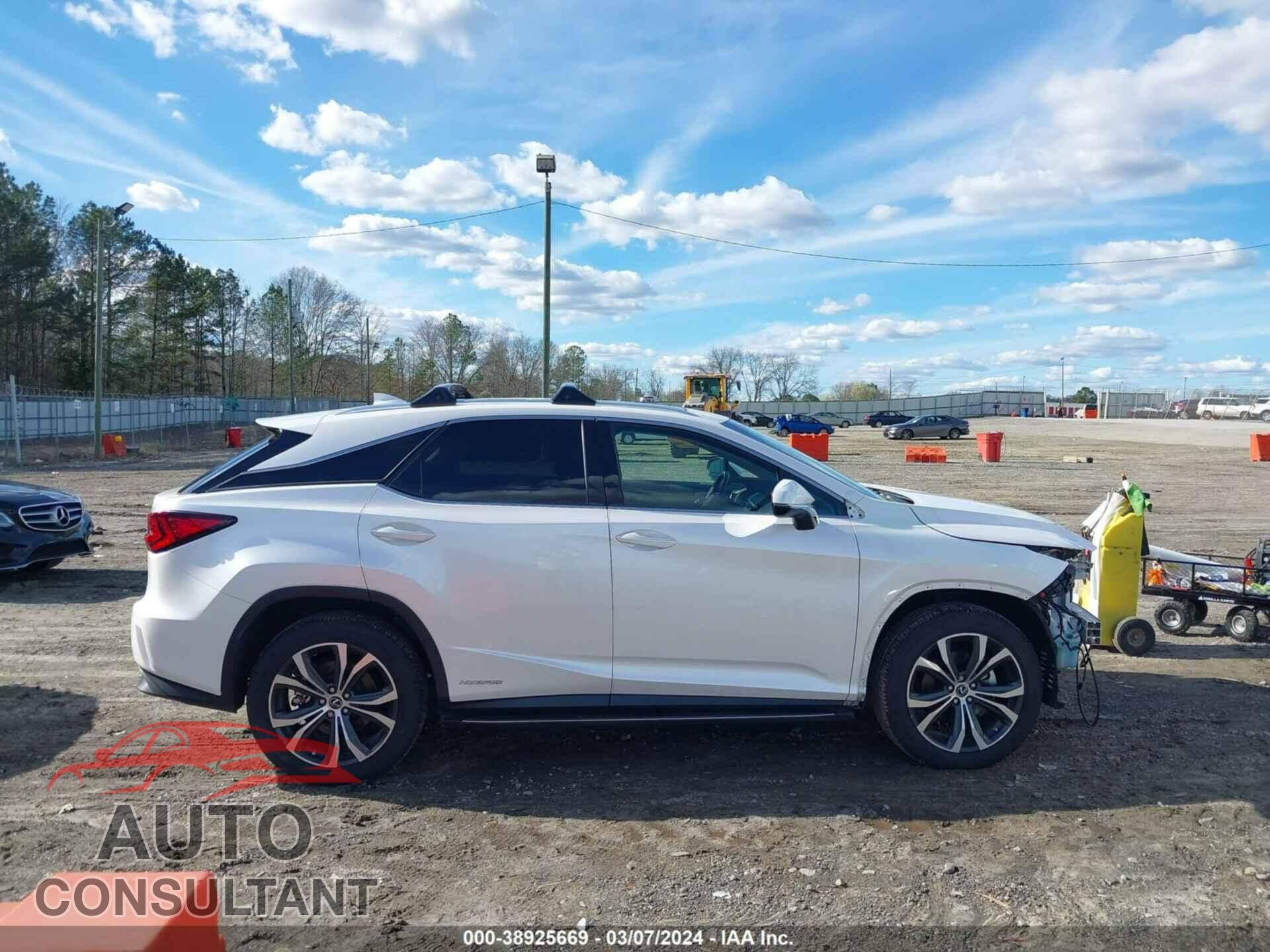 LEXUS RX 2019 - 2T2BGMCA2KC032131