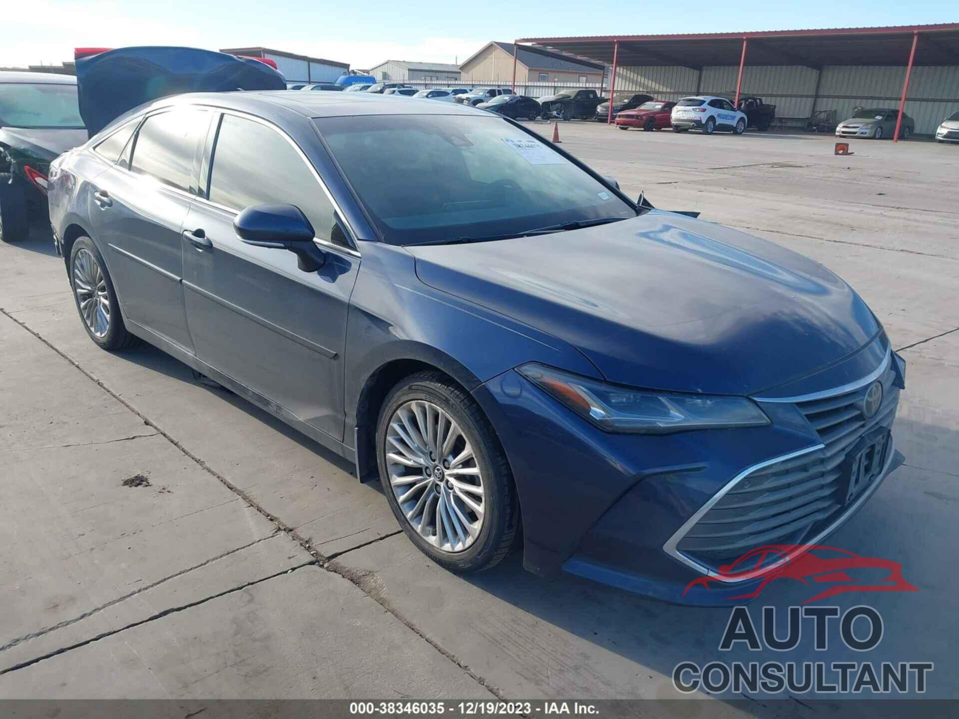 TOYOTA AVALON 2019 - 4T1BZ1FB4KU011684