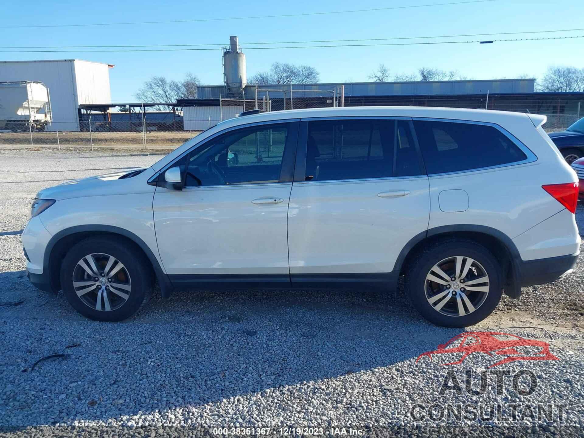 HONDA PILOT 2016 - 5FNYF5H83GB008257