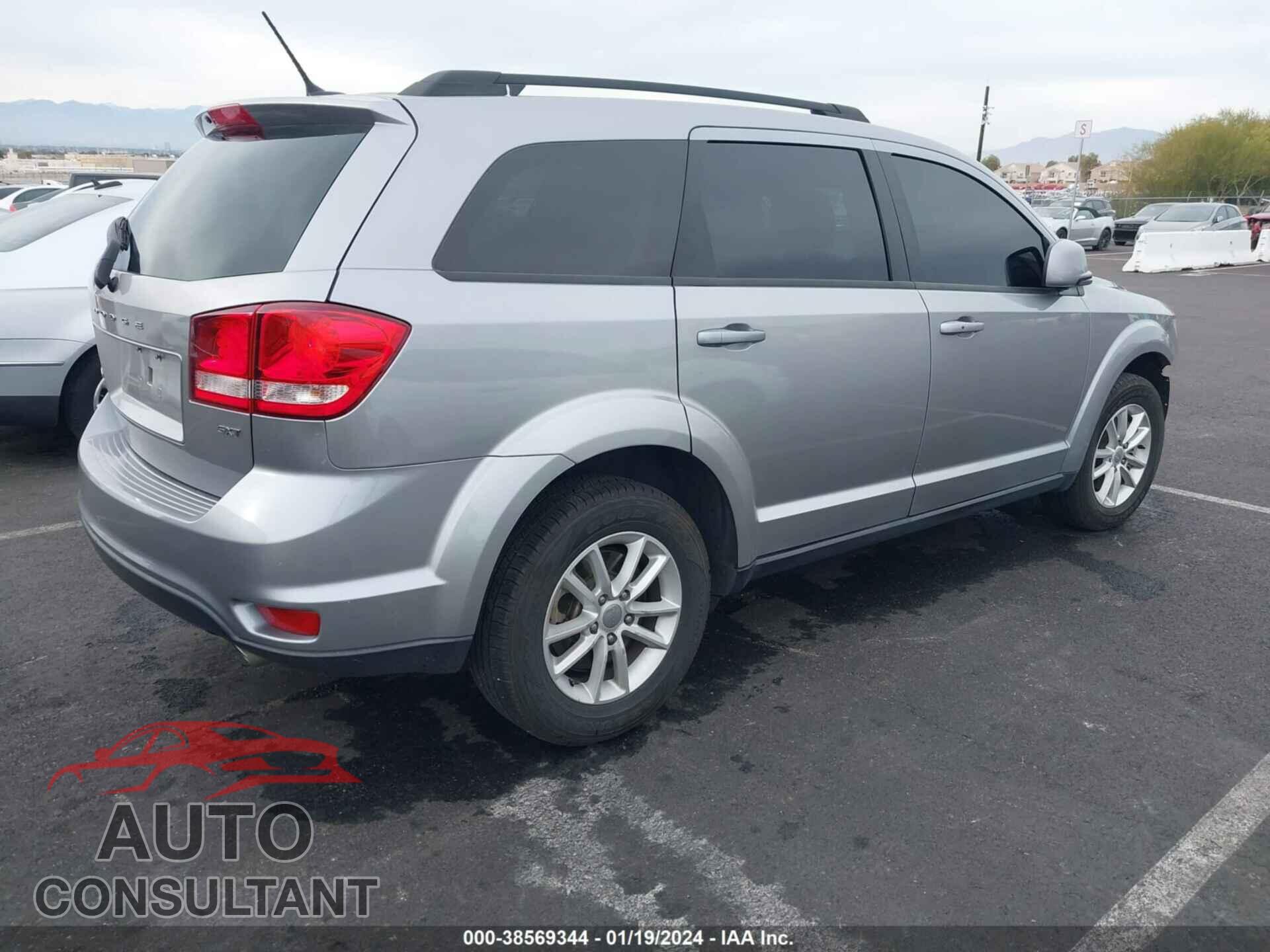 DODGE JOURNEY 2017 - 3C4PDDBG5HT540432