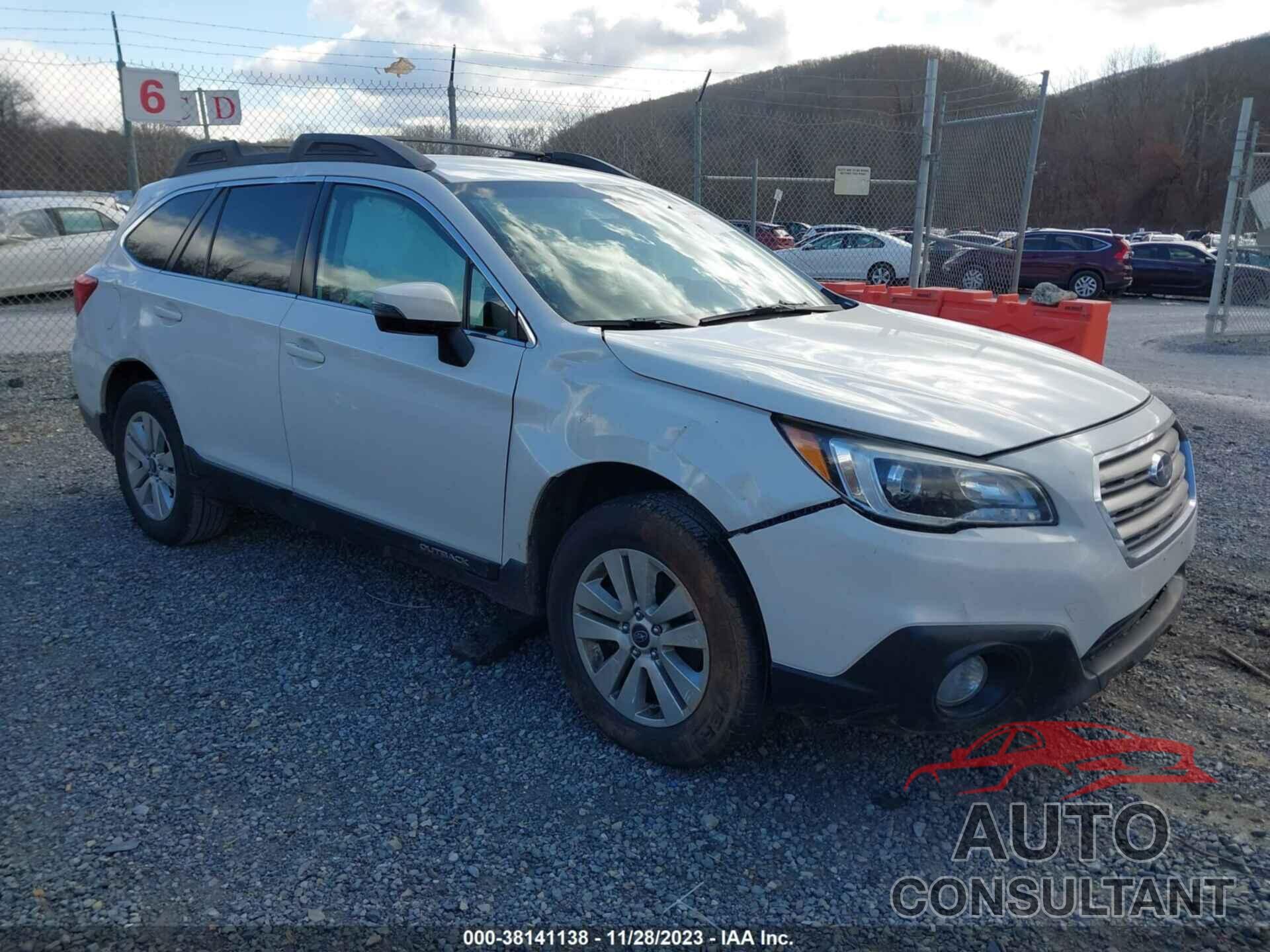 SUBARU OUTBACK 2017 - 4S4BSAFC4H3372506