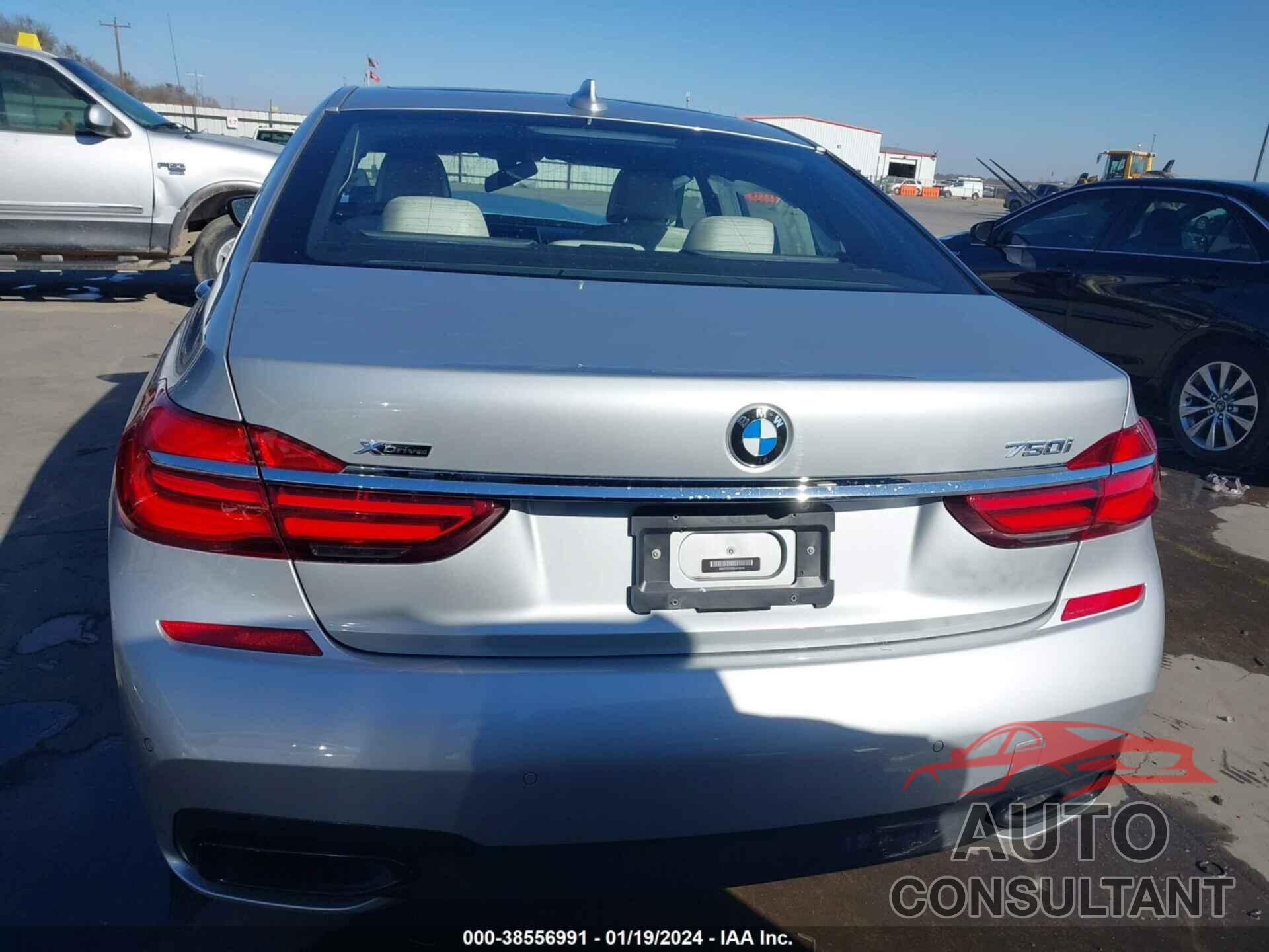 BMW 750I 2016 - WBA7F2C52GG419210