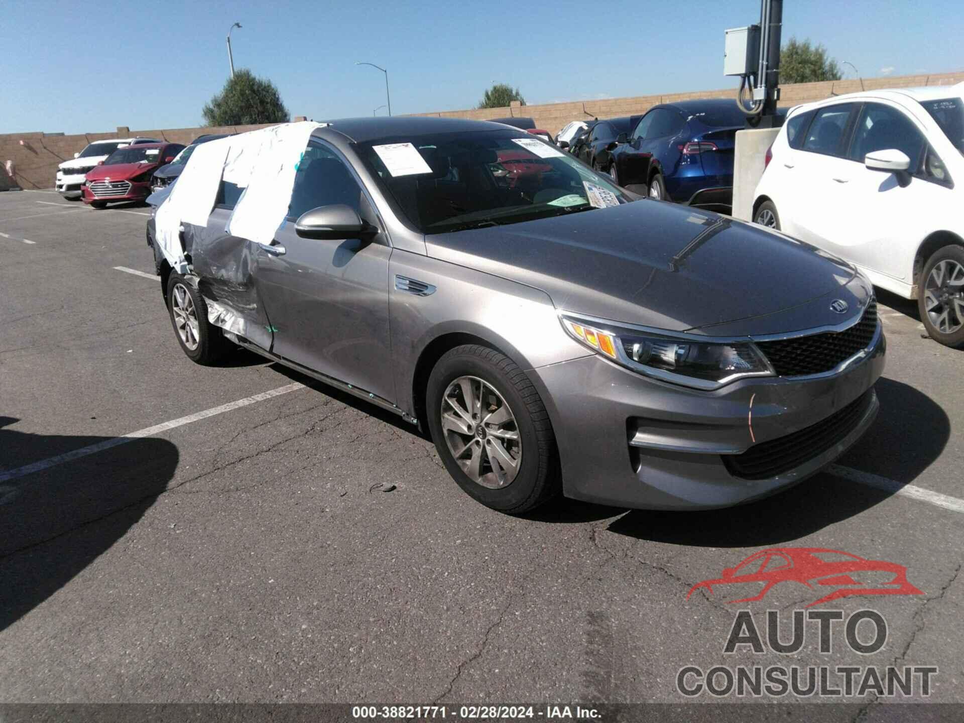 KIA OPTIMA 2016 - 5XXGT4L3XGG100781