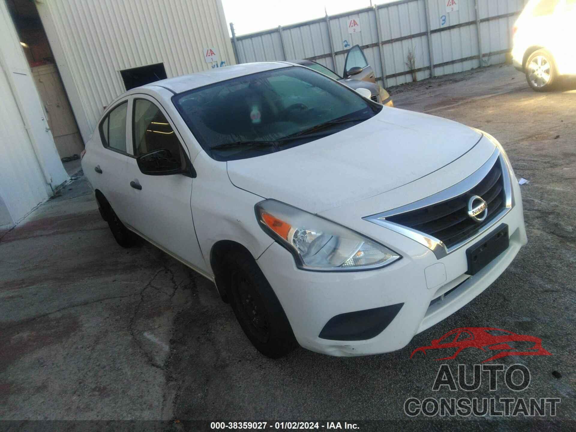 NISSAN VERSA 2016 - 3N1CN7AP1GL889068