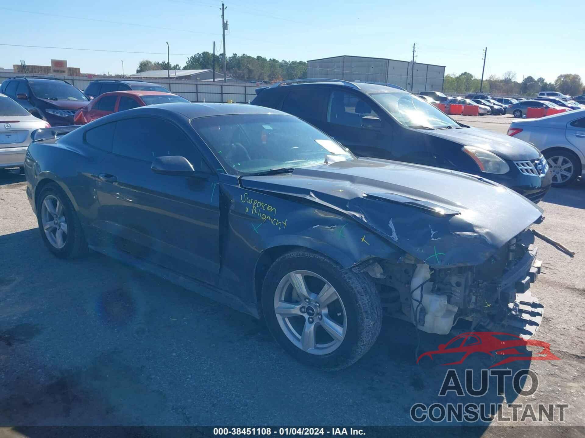 FORD MUSTANG 2017 - 1FA6P8AM6H5226943