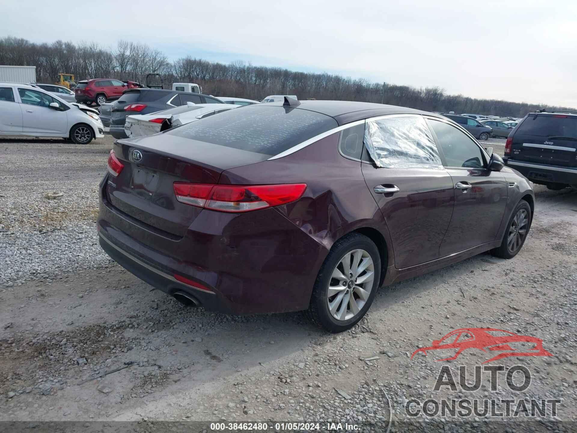 KIA OPTIMA 2017 - 5XXGT4L38HG133666