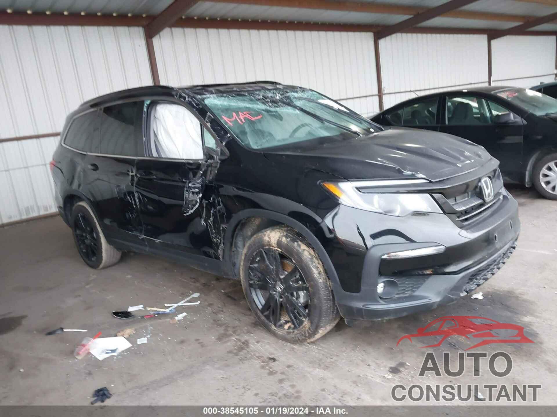 HONDA PILOT 2021 - 5FNYF6H26MB085038