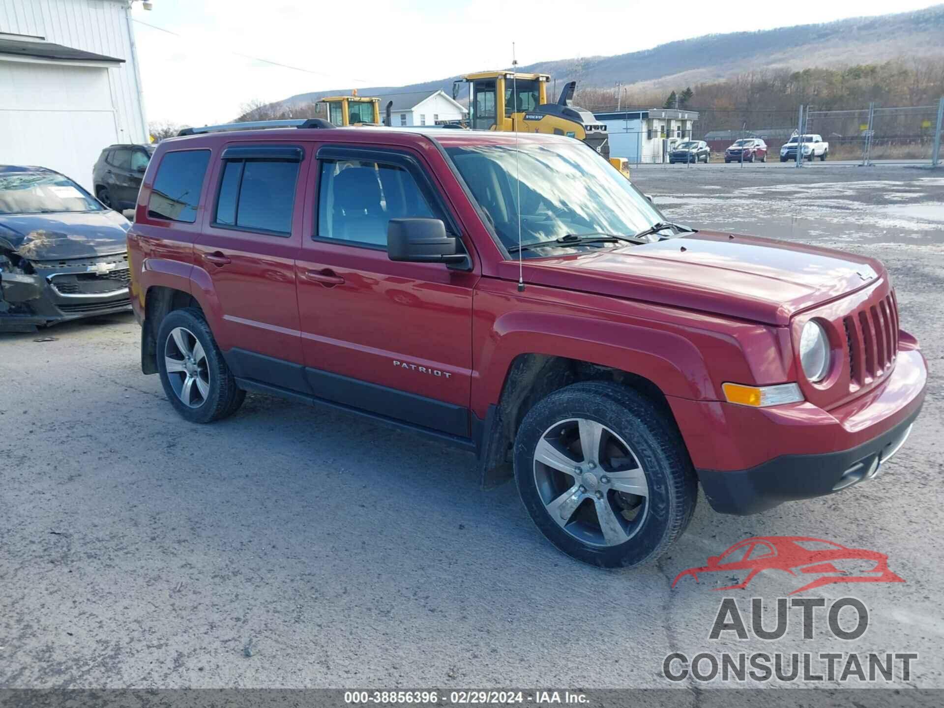 JEEP PATRIOT 2016 - 1C4NJRFB7GD534275