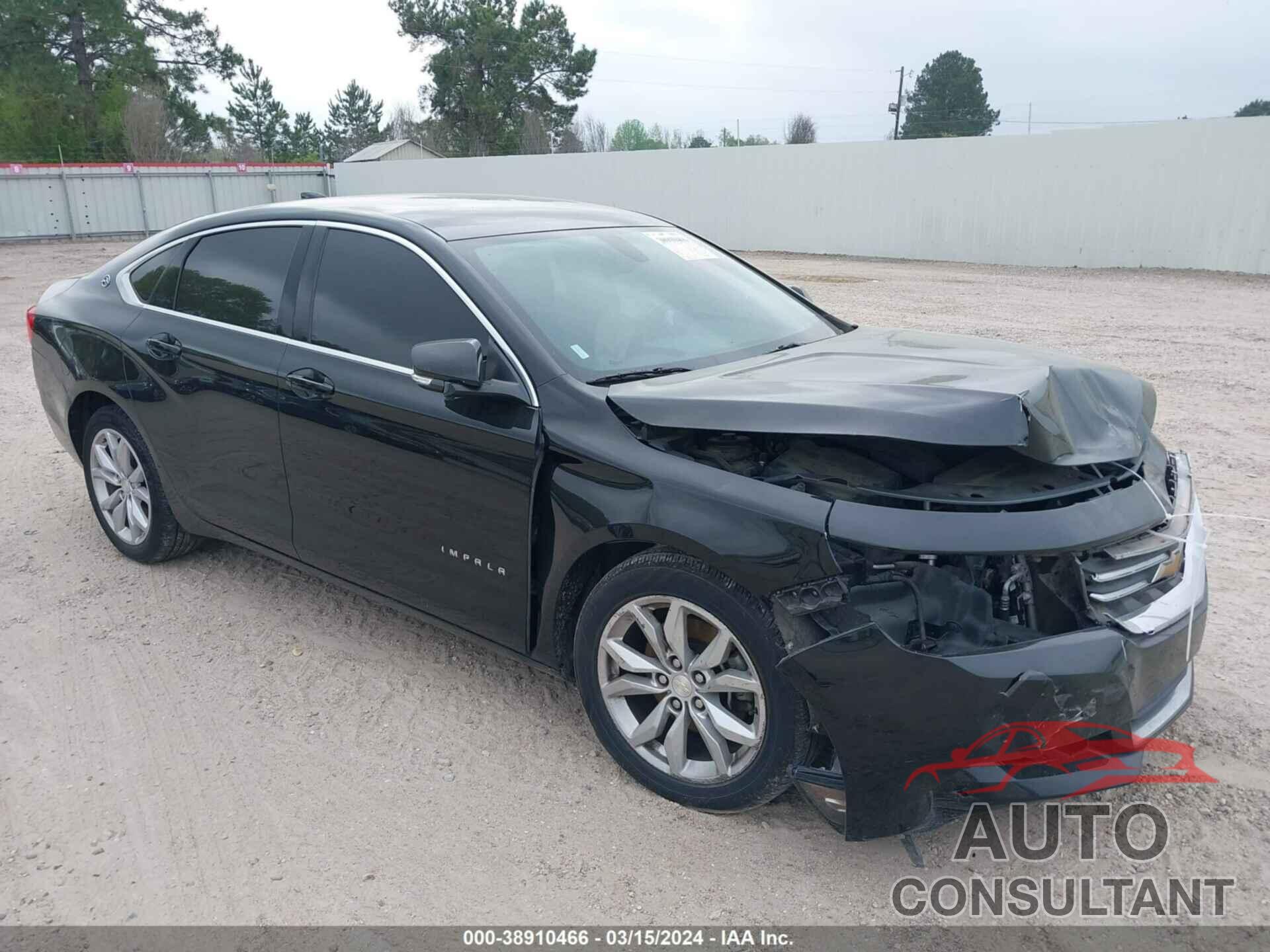 CHEVROLET IMPALA 2016 - 2G1115S35G9127647