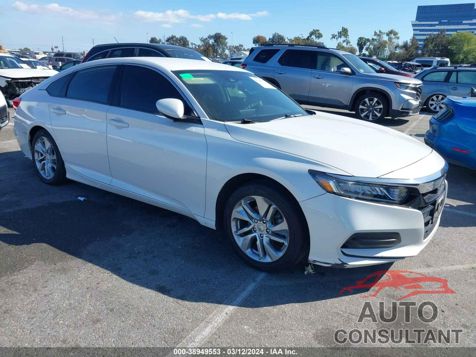 HONDA ACCORD 2018 - 1HGCV1F19JA108313