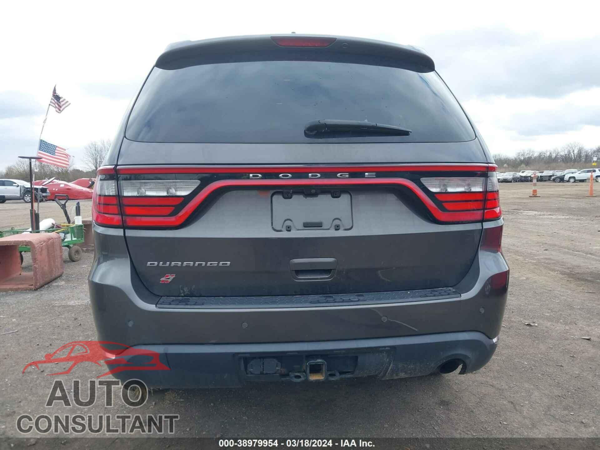 DODGE DURANGO 2018 - 1C4RDJAG1JC486167