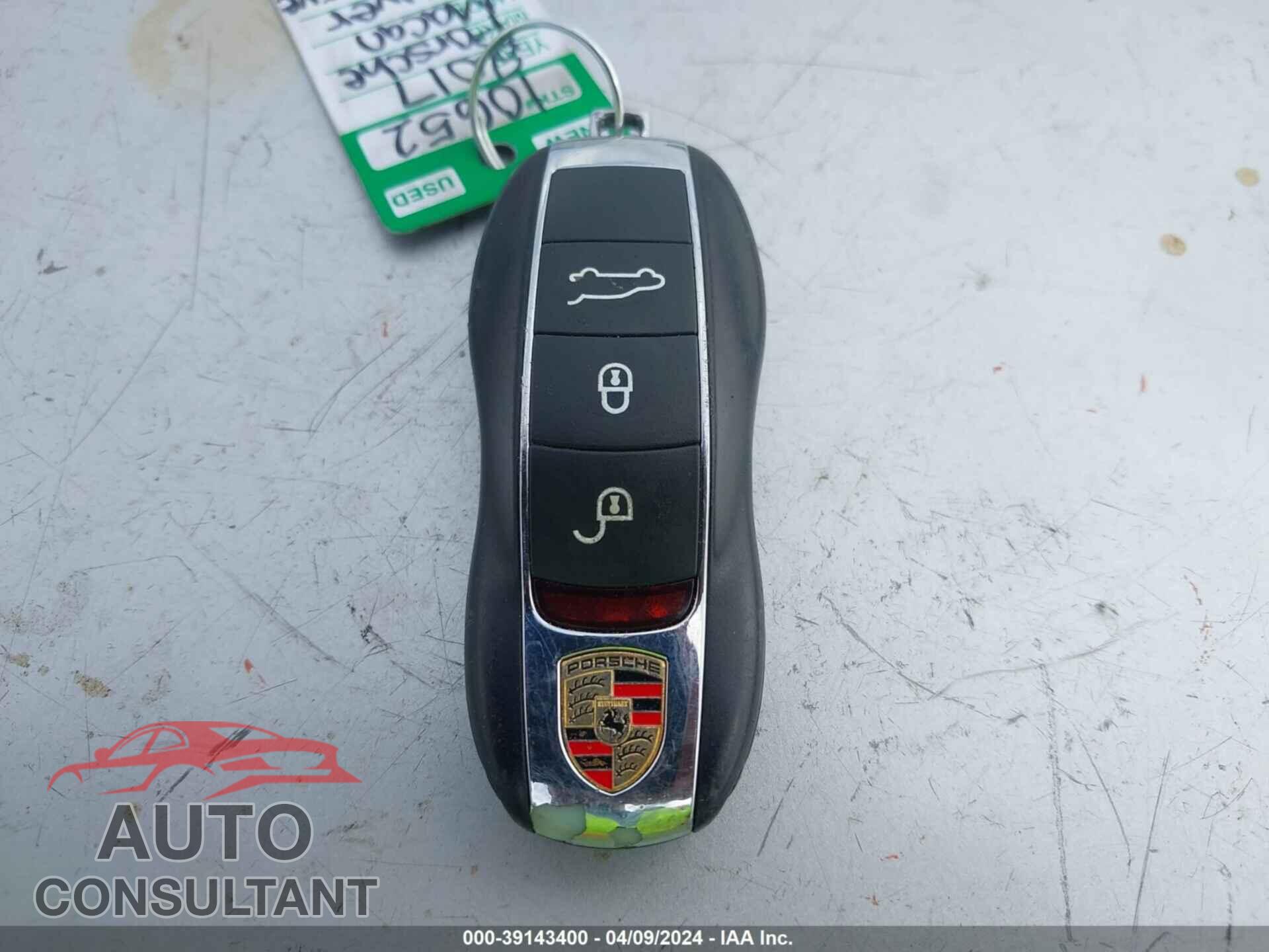 PORSCHE MACAN 2017 - WP1AA2A54HLB08489