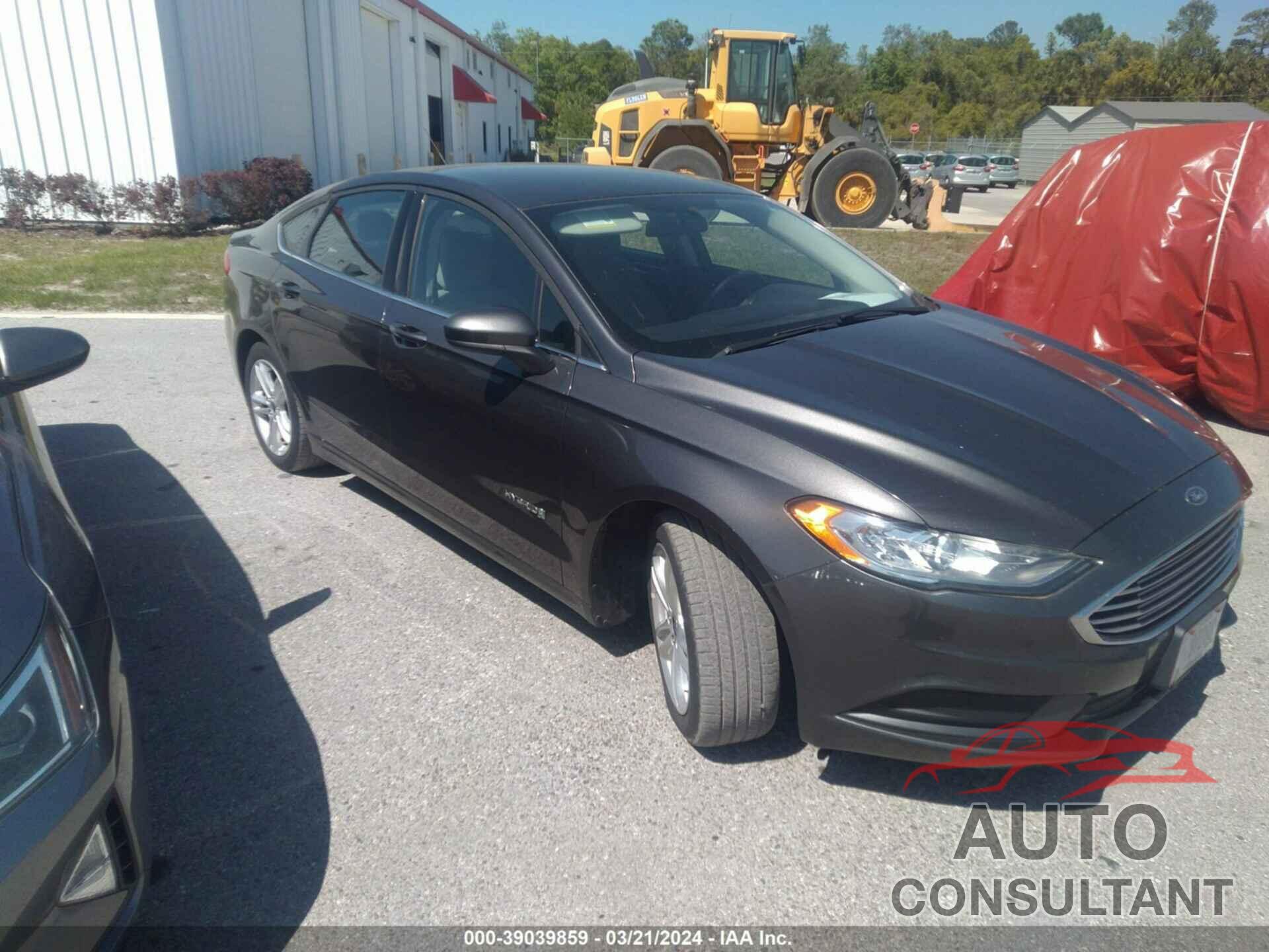 FORD FUSION HYBRID 2018 - 3FA6P0UU2JR141808