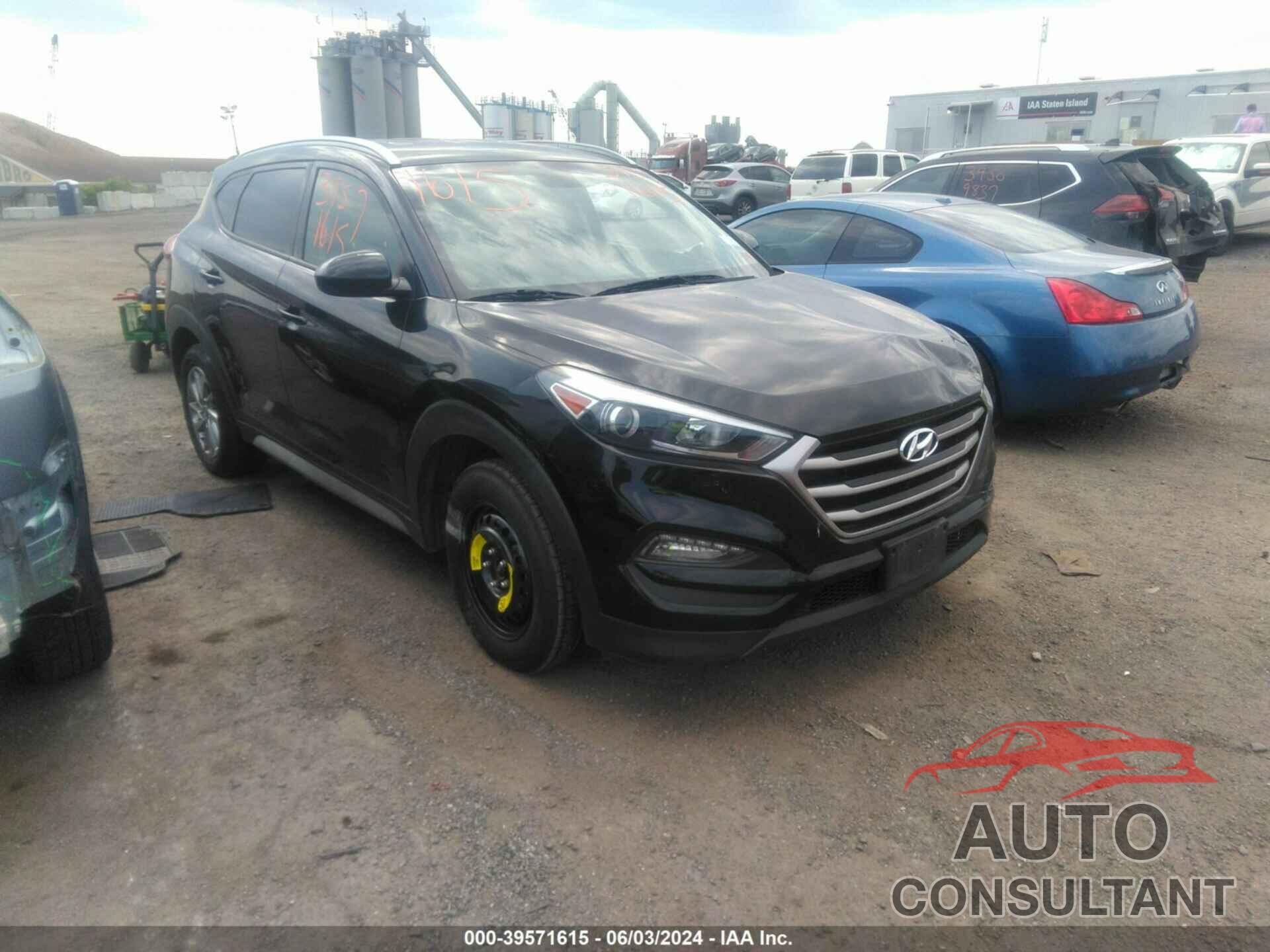 HYUNDAI TUCSON 2018 - KM8J3CA49JU674975