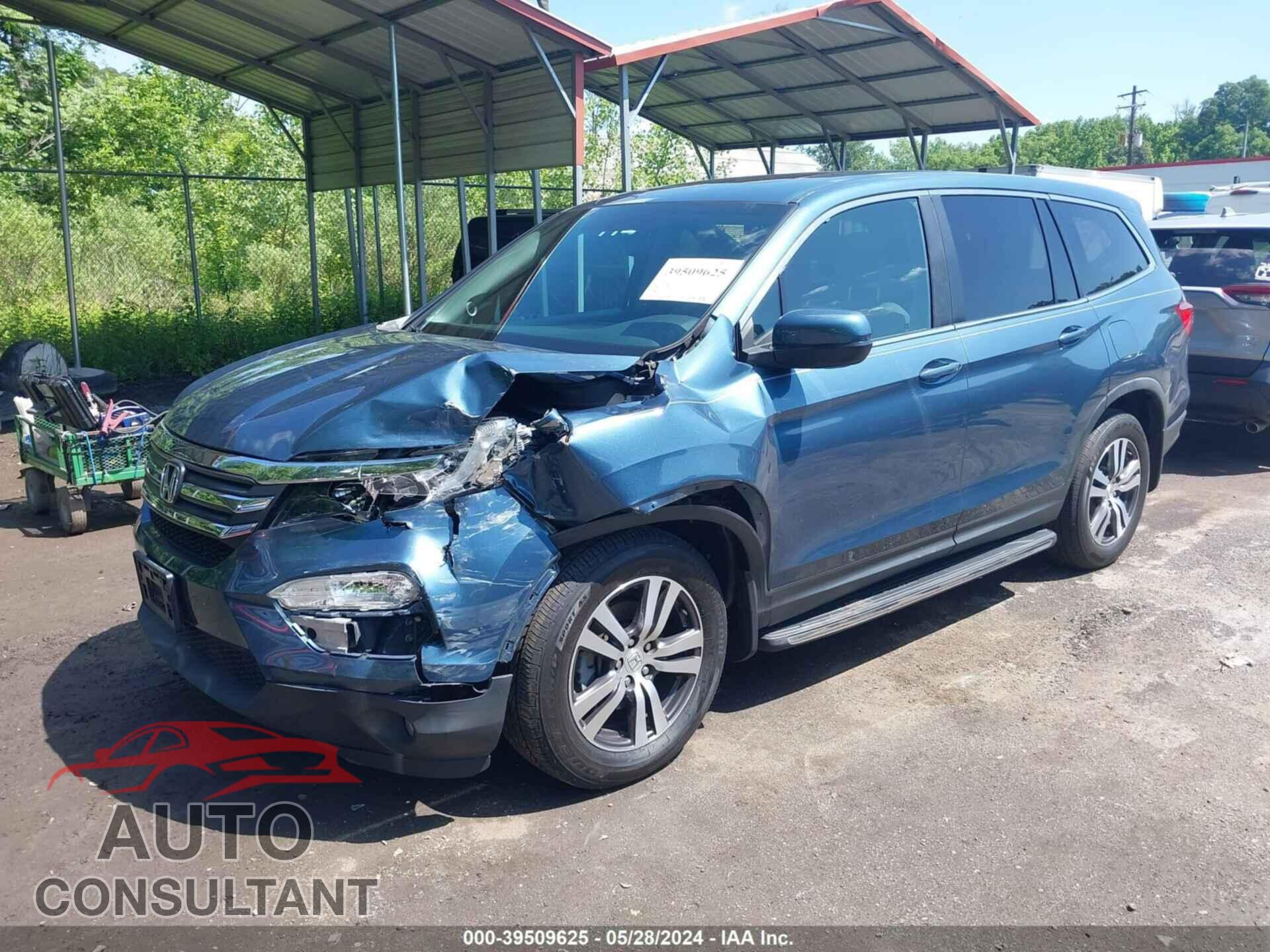 HONDA PILOT 2017 - 5FNYF5H55HB031174