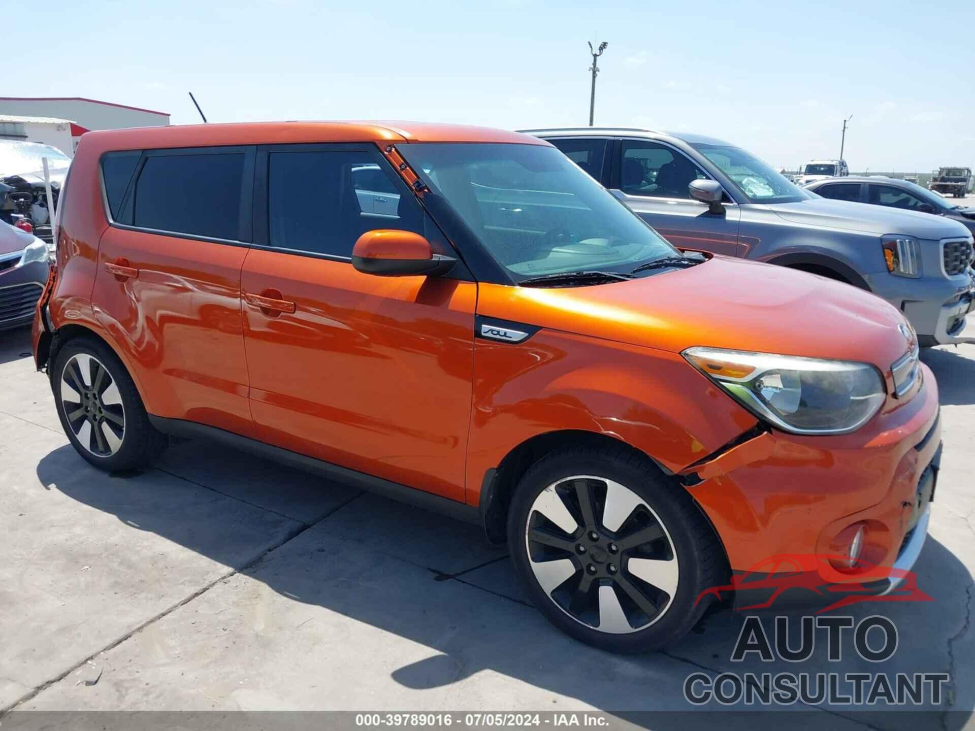 KIA SOUL 2018 - KNDJP3A55J7553957