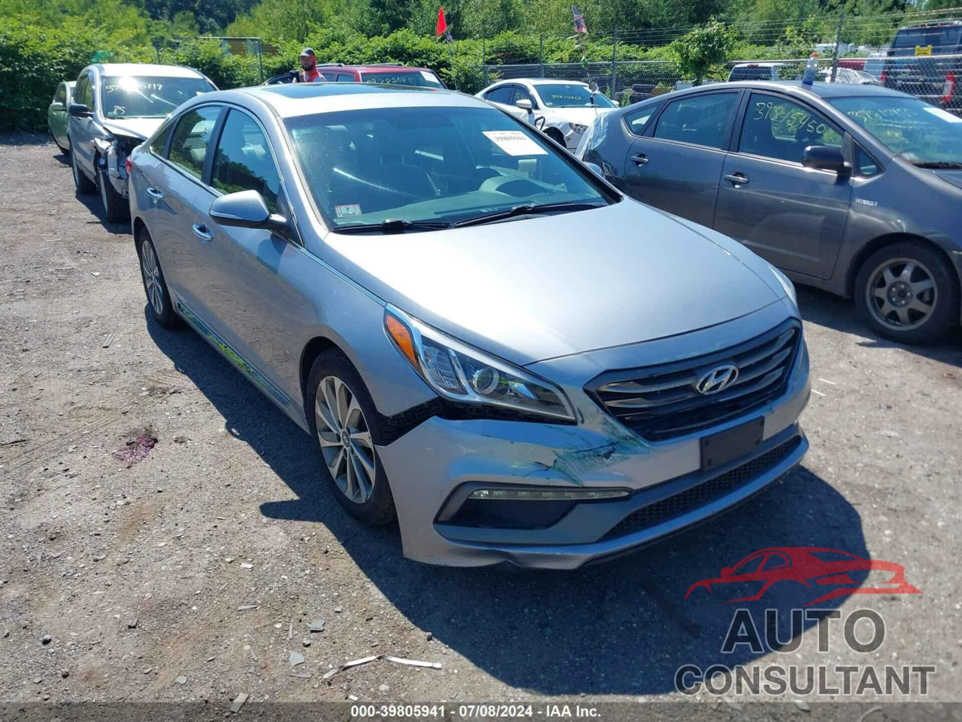 HYUNDAI SONATA 2017 - 5NPE34AF0HH582610