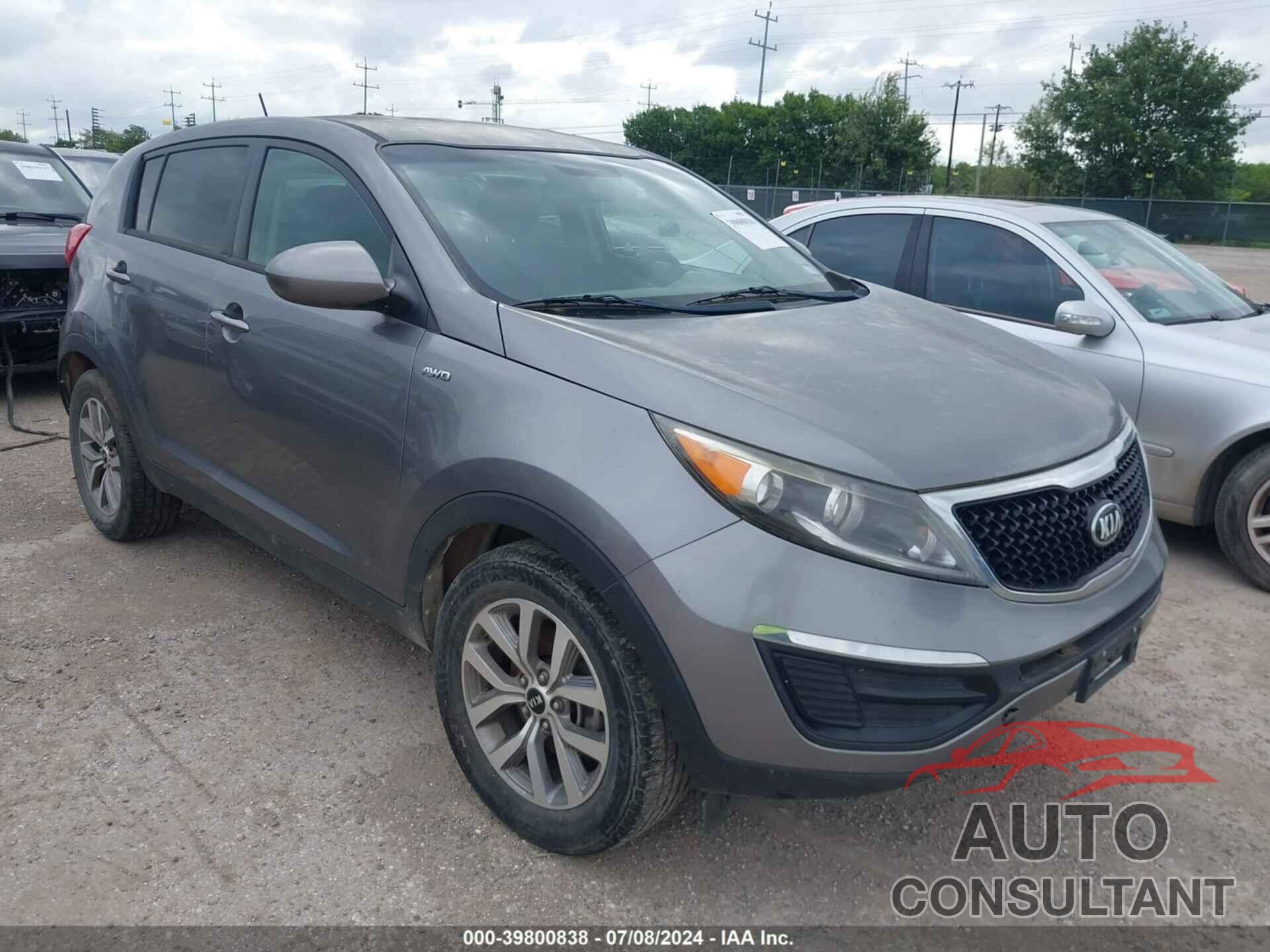 KIA SPORTAGE 2016 - KNDPBCAC7G7841303