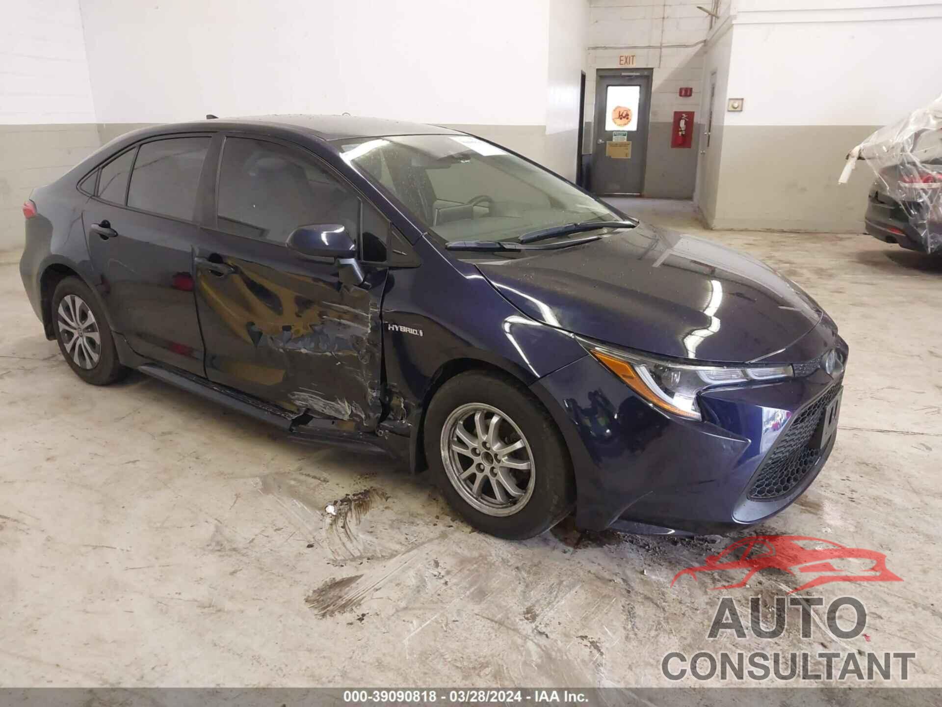 TOYOTA COROLLA 2021 - JTDEAMDE2MJ024221