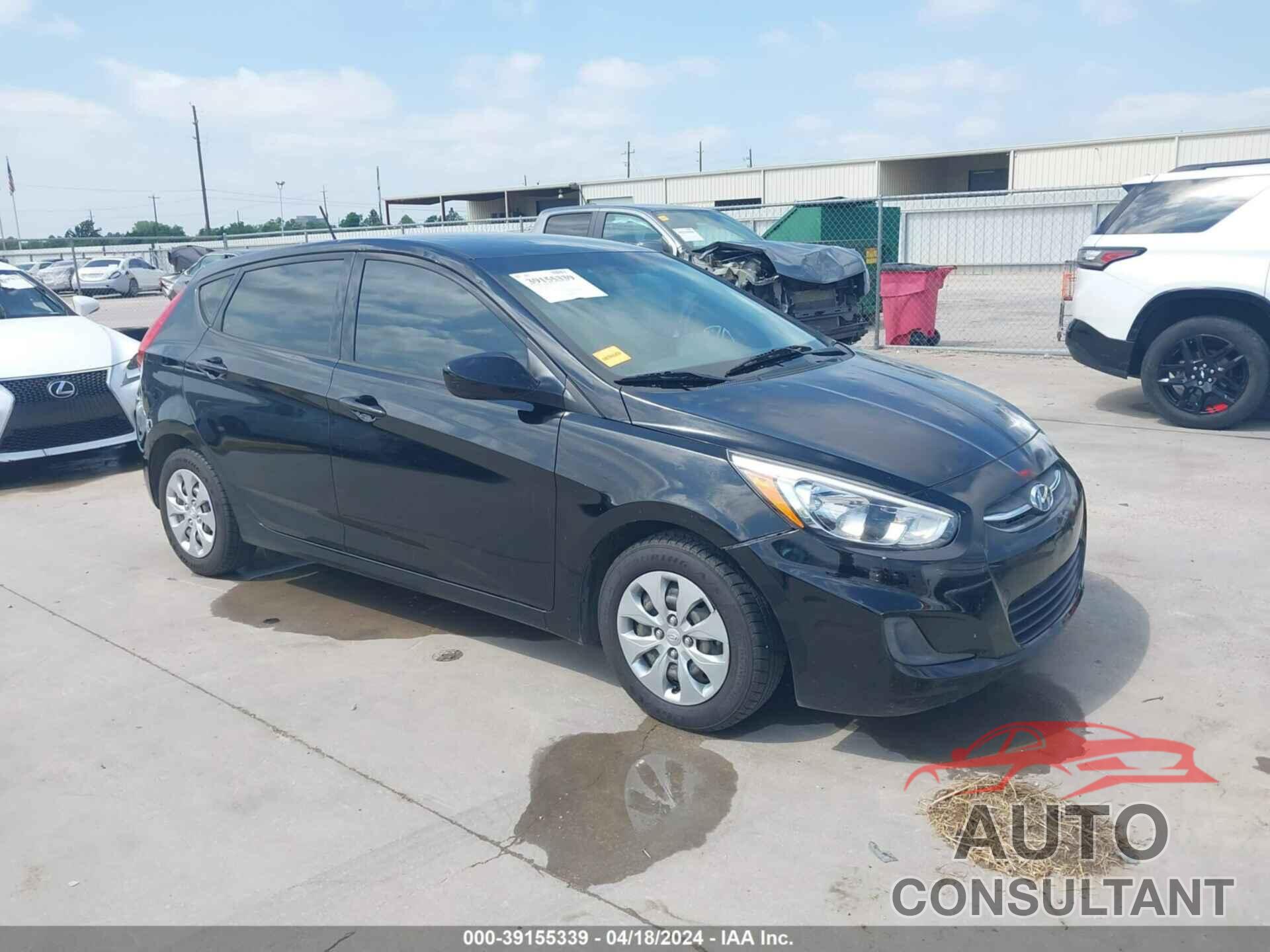 HYUNDAI ACCENT 2017 - KMHCT5AE3HU313104