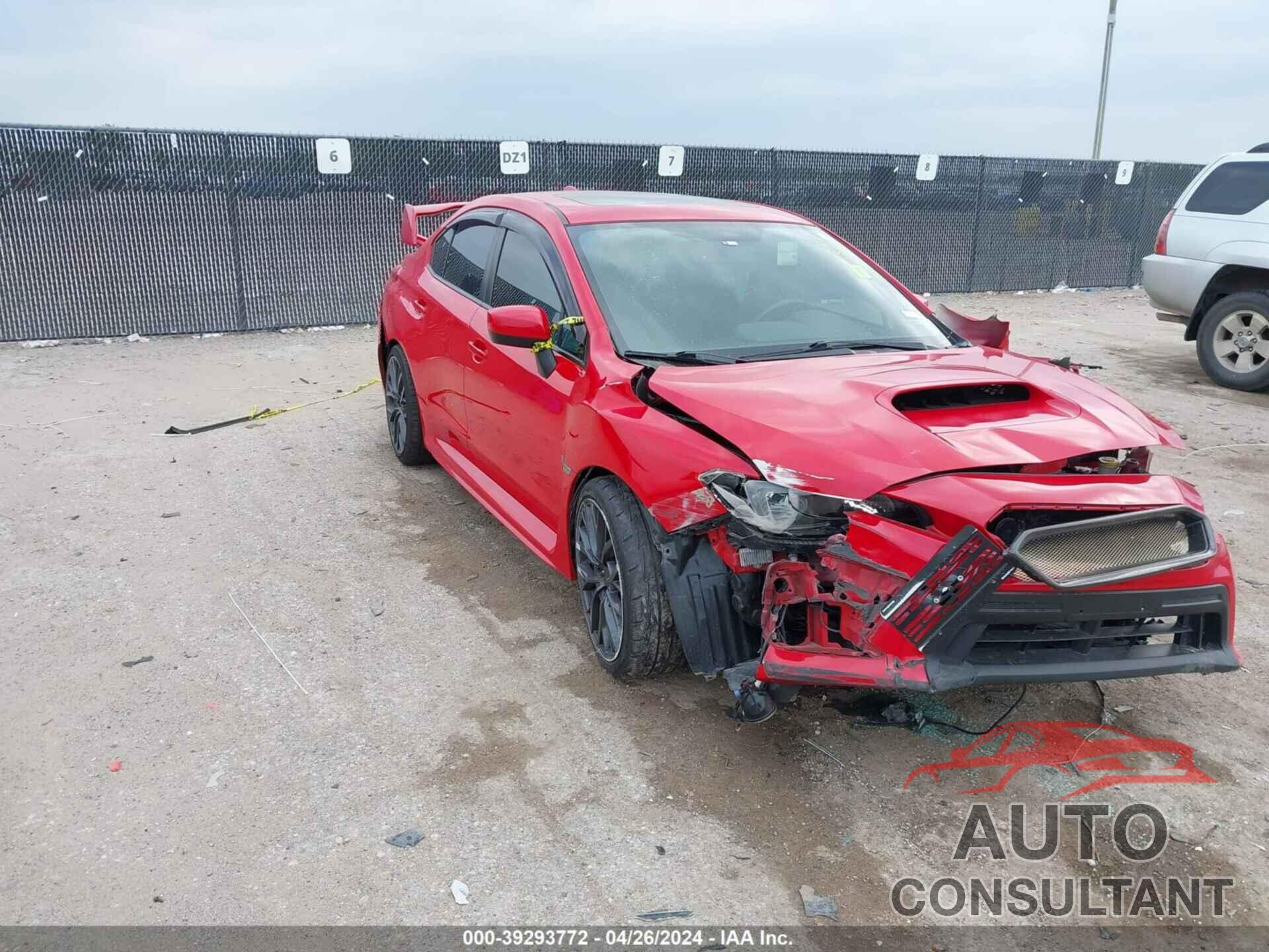 SUBARU WRX 2019 - JF1VA1C66K9819527