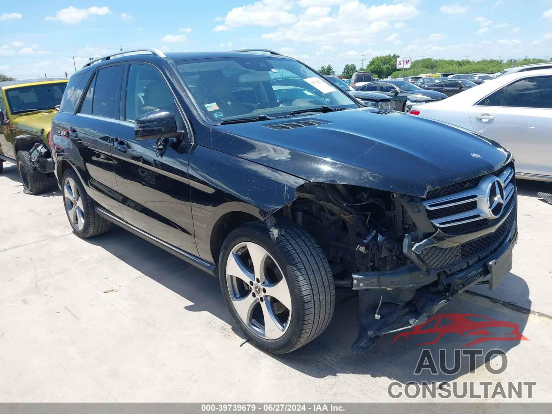 MERCEDES-BENZ GLE 350 2017 - 4JGDA5HB2HA939301
