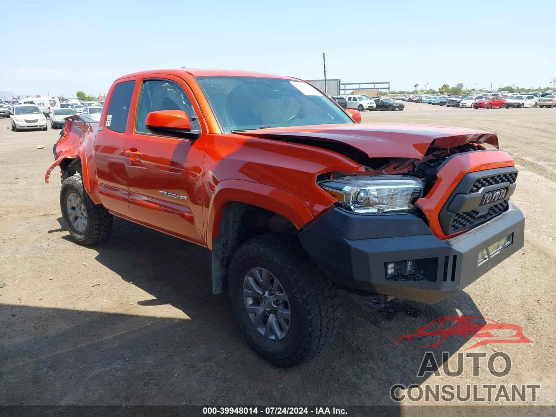 TOYOTA TACOMA 2017 - 5TFSZ5AN4HX112423