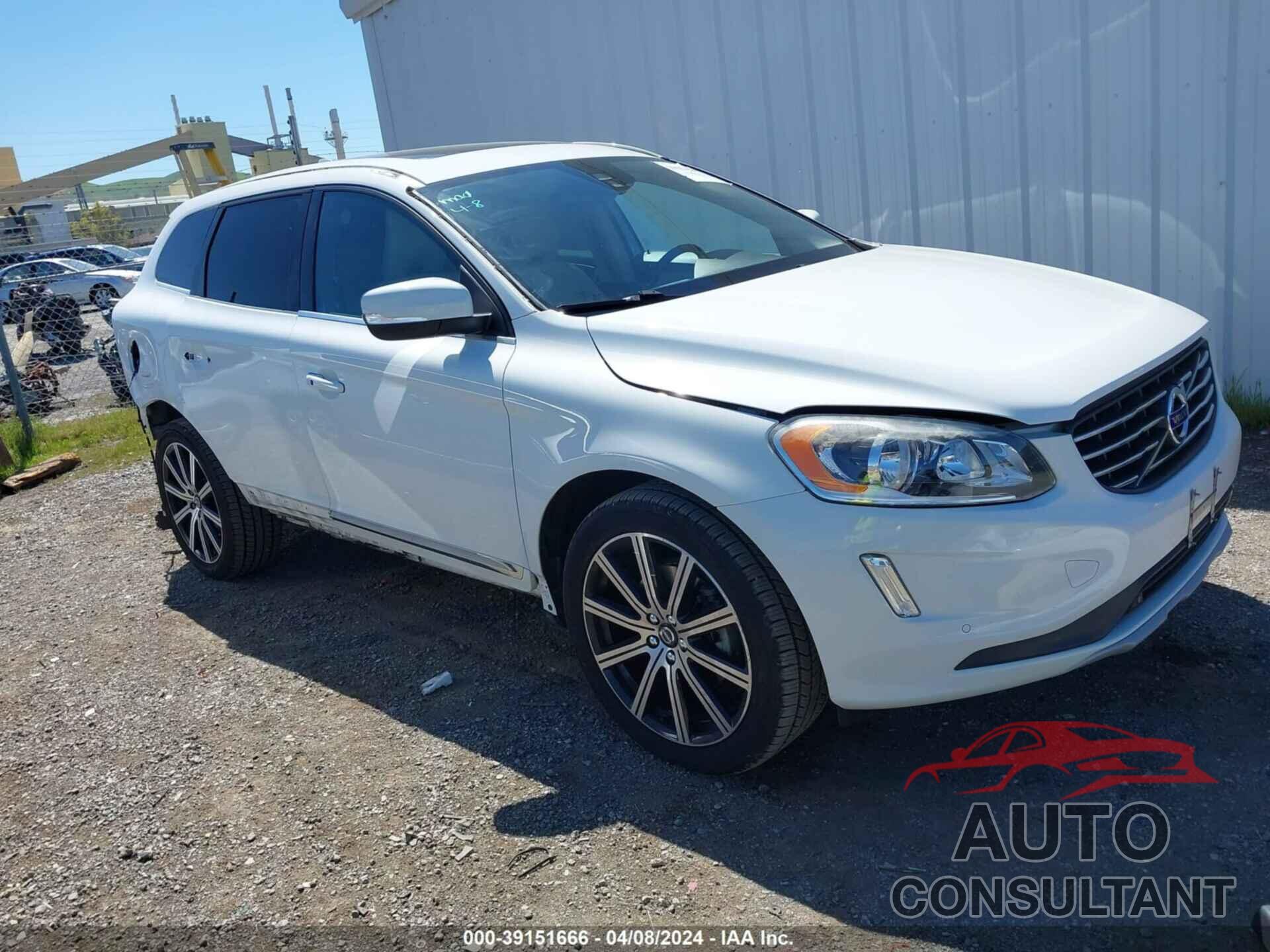 VOLVO XC60 2016 - YV440MDKXG2915258