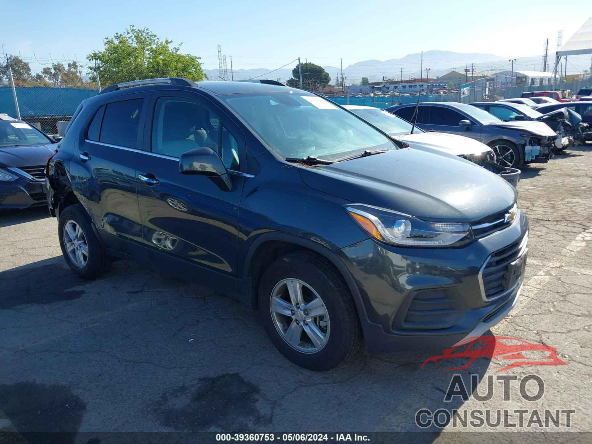 CHEVROLET TRAX 2017 - 3GNCJPSB9HL193336