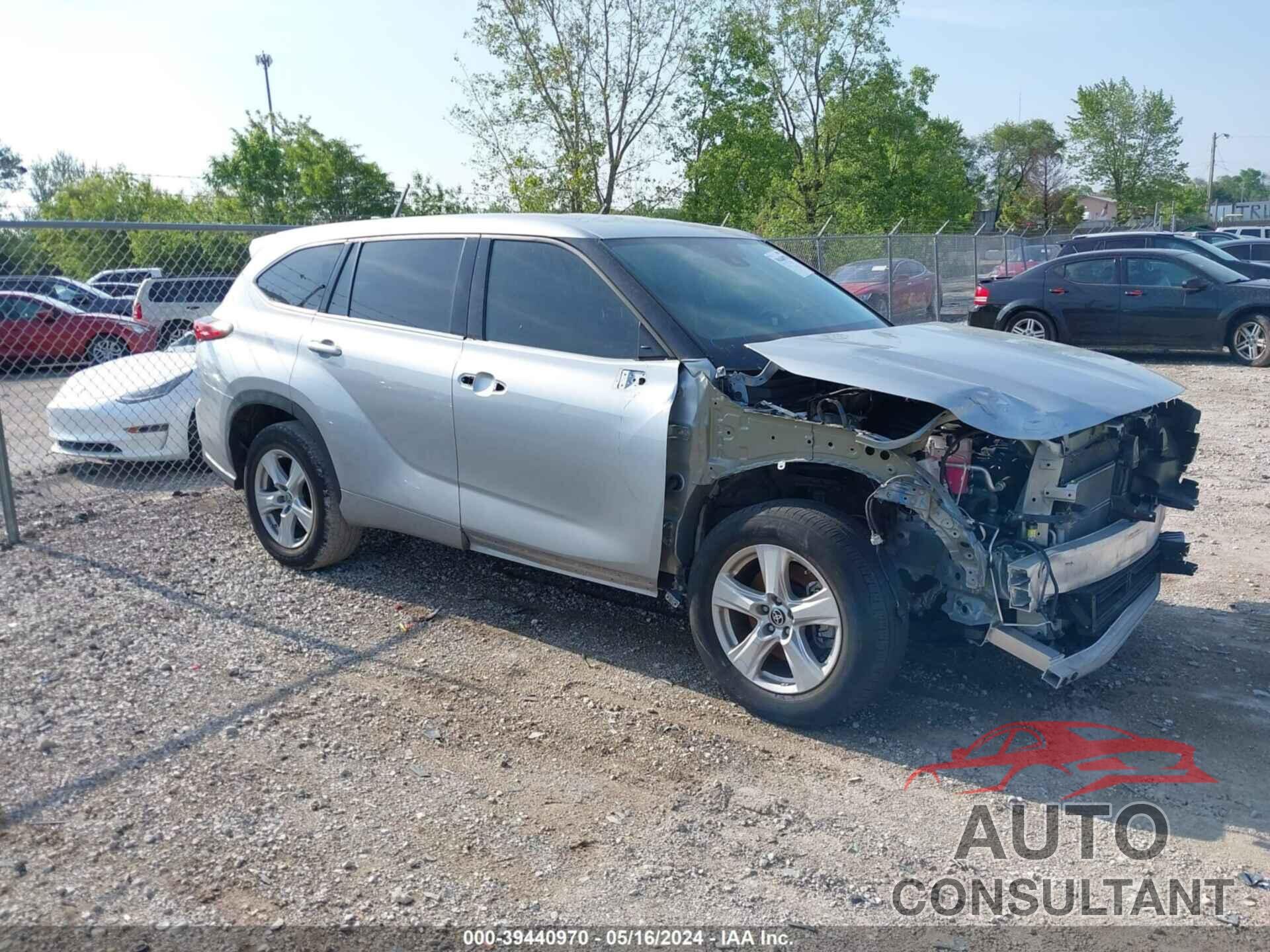 TOYOTA HIGHLANDER 2022 - 5TDZARAH0NS510687