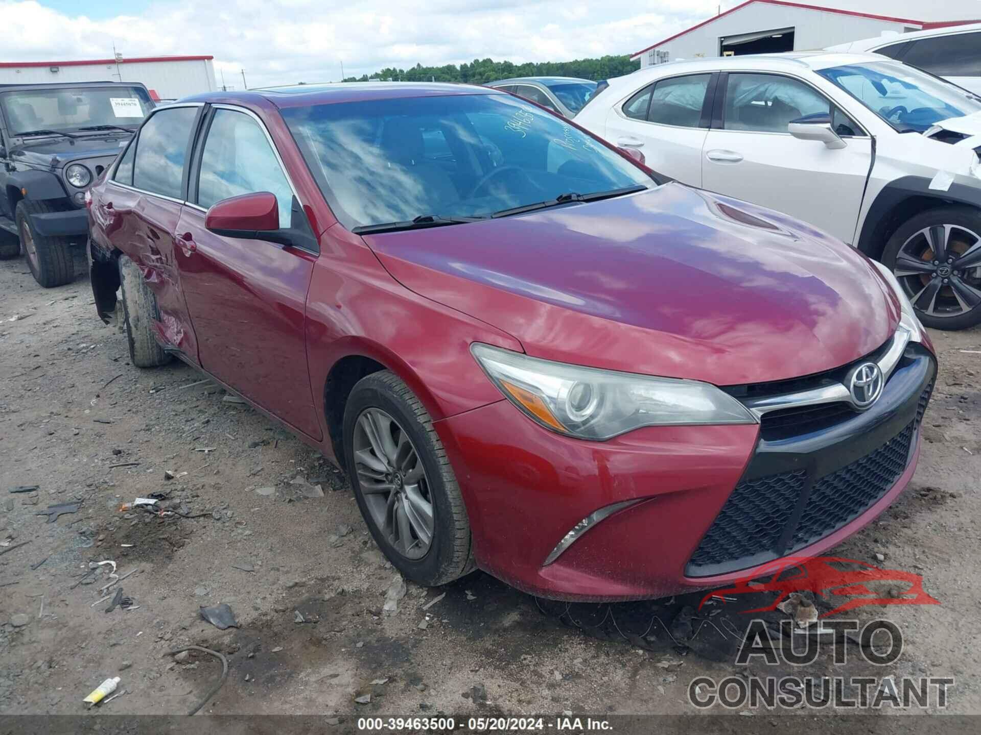 TOYOTA CAMRY 2016 - 4T1BF1FK9GU610449