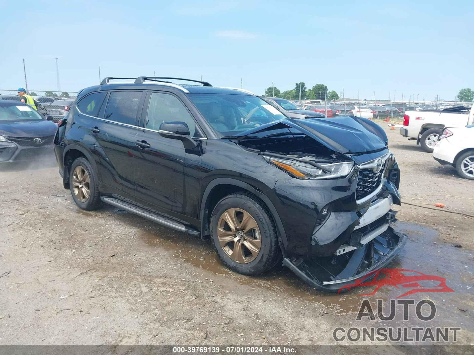 TOYOTA HIGHLANDER 2022 - 5TDAARAH1NS514633