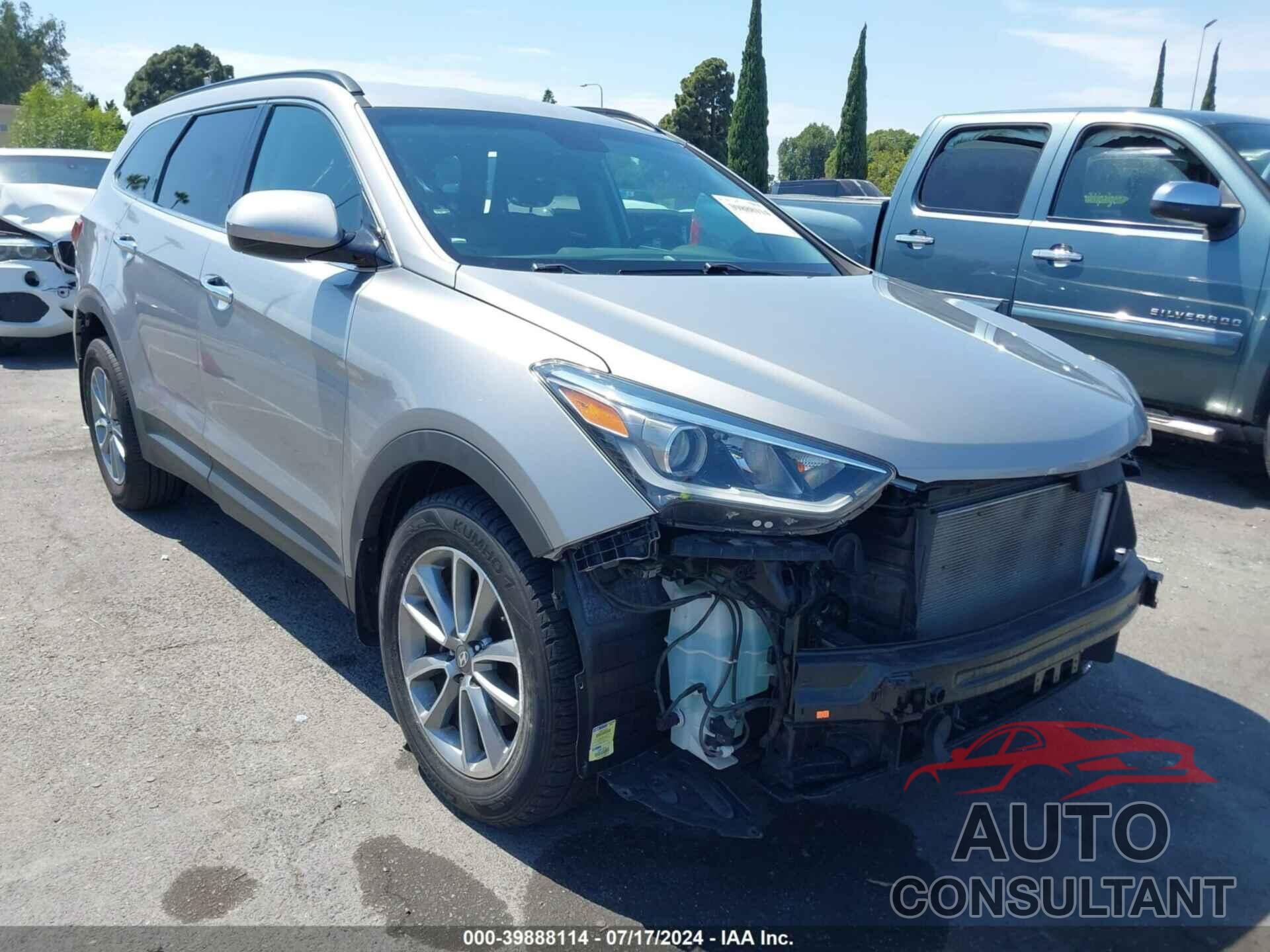 HYUNDAI SANTA FE 2018 - KM8SM4HF6JU259367