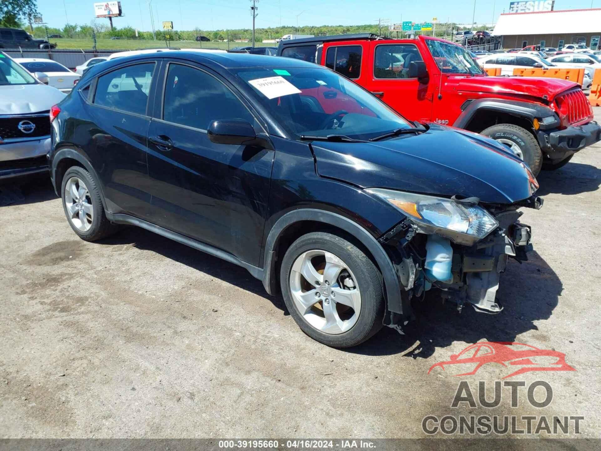 HONDA HR-V 2016 - 3CZRU5H31GM714888