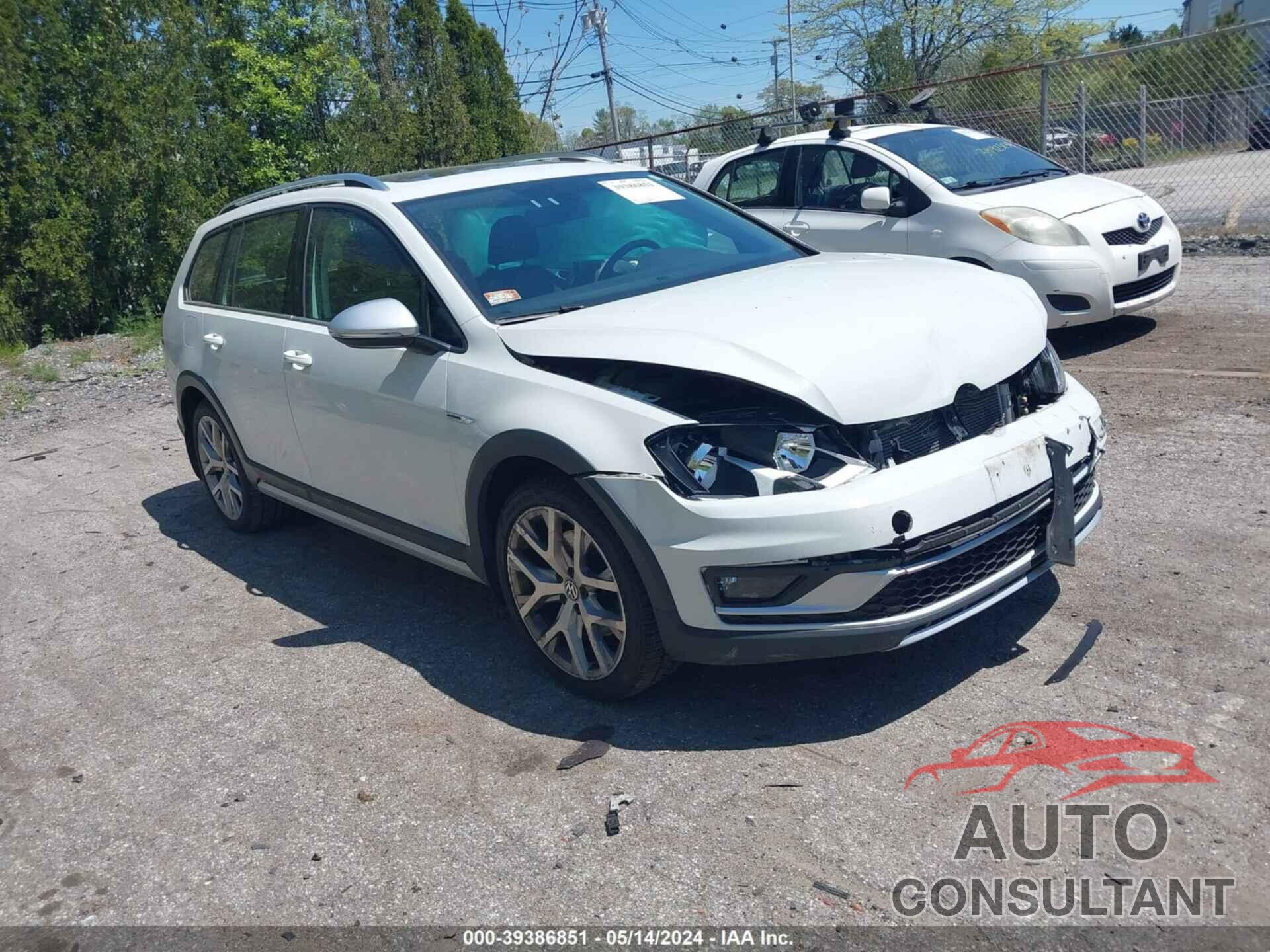 VOLKSWAGEN GOLF ALLTRACK 2017 - 3VWH17AU4HM540693