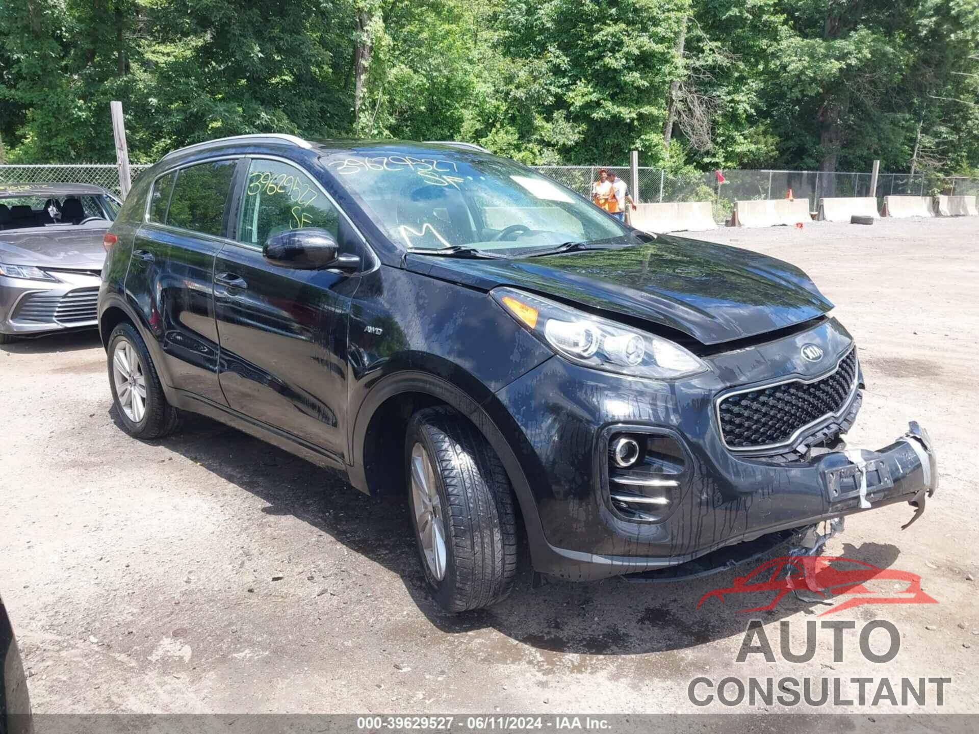 KIA SPORTAGE 2017 - KNDPMCAC3H7237288