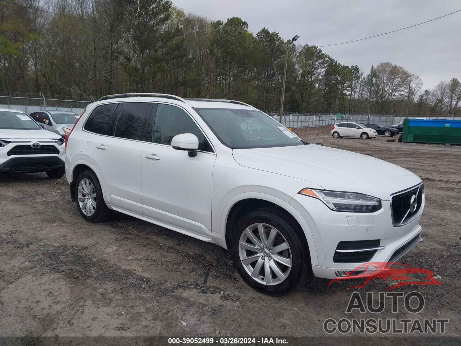 VOLVO XC90 2016 - YV4A22PK1G1053972