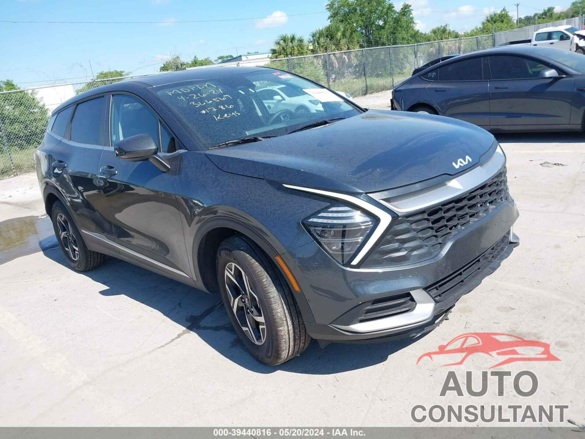 KIA SPORTAGE 2024 - KNDPU3DF2R7251786