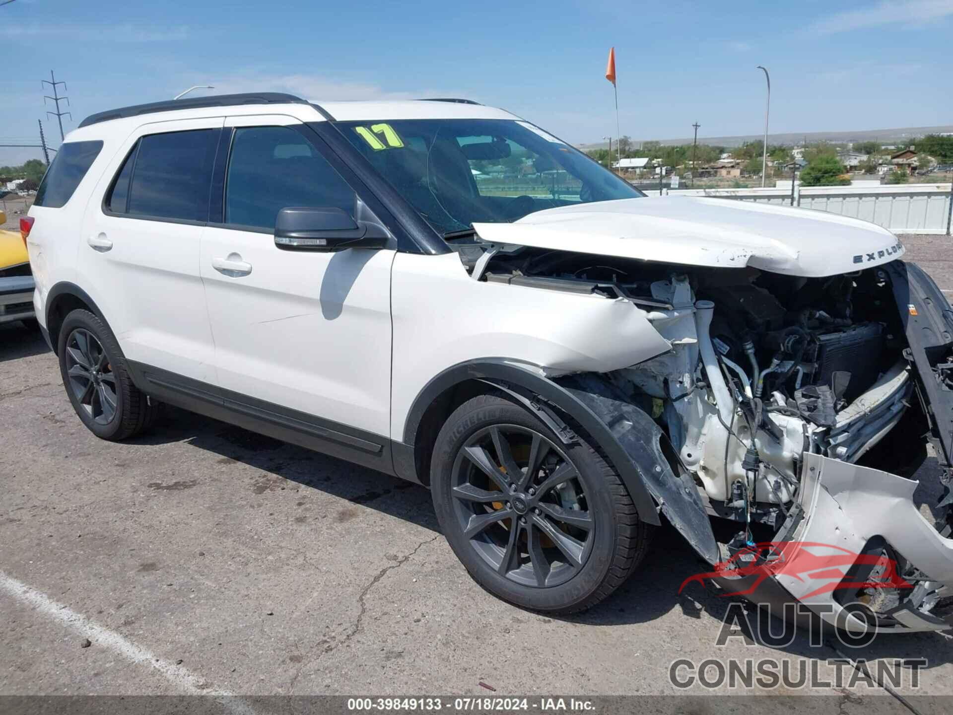 FORD EXPLORER 2017 - 1FM5K7D82HGA11900