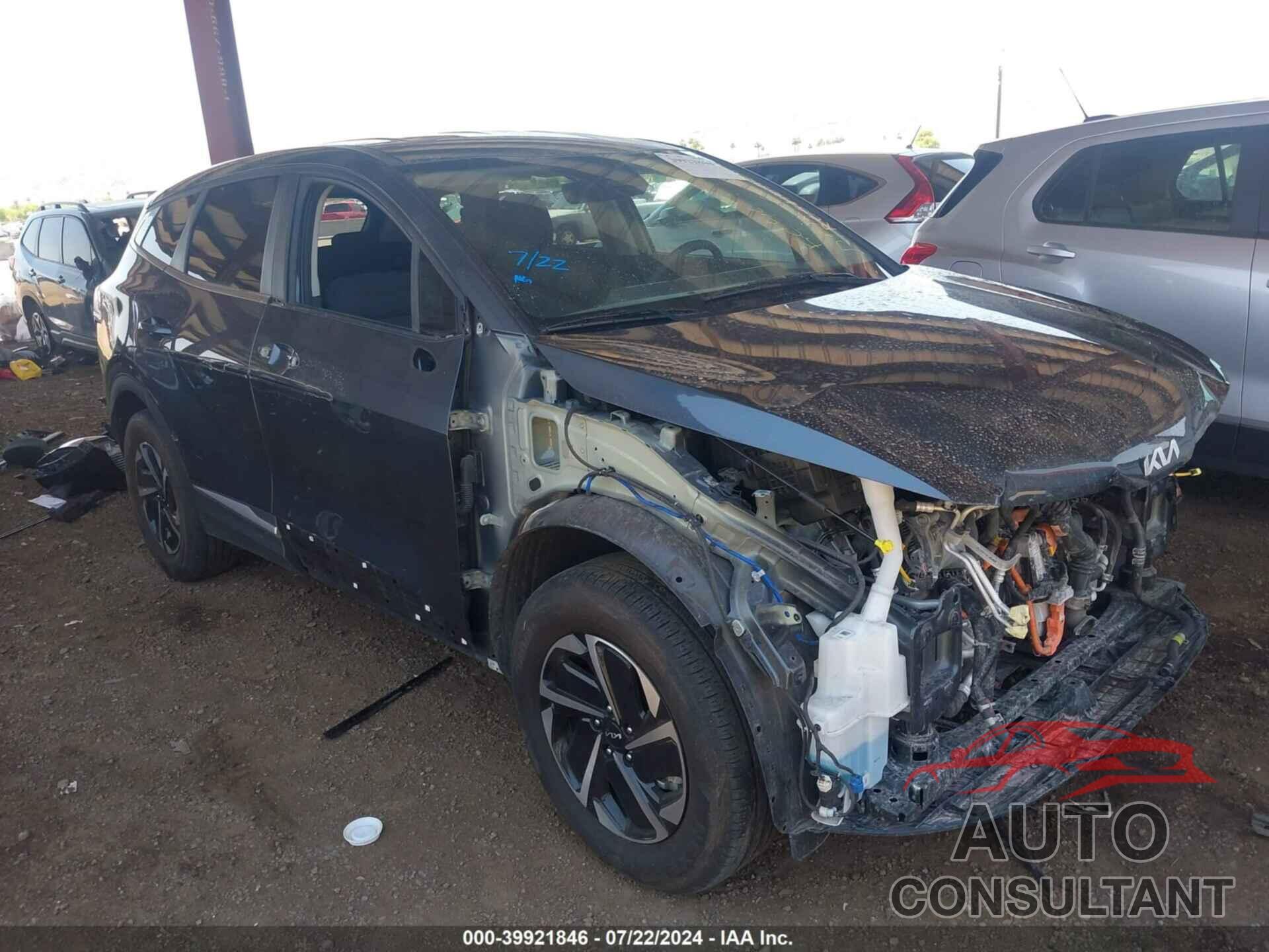 KIA SPORTAGE HYBRID 2023 - KNDPUCAG2P7016685