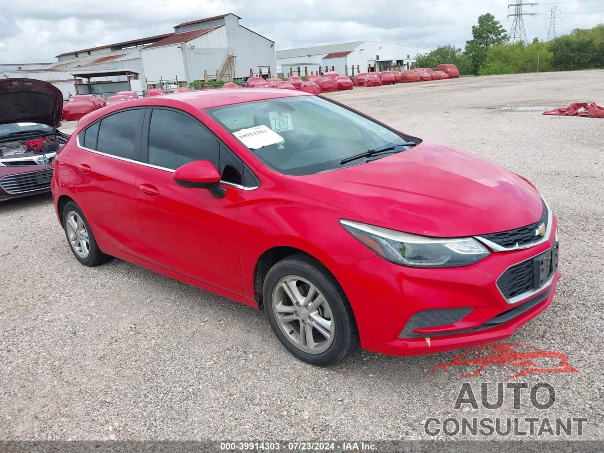 CHEVROLET CRUZE 2017 - 3G1BE6SM1HS601928