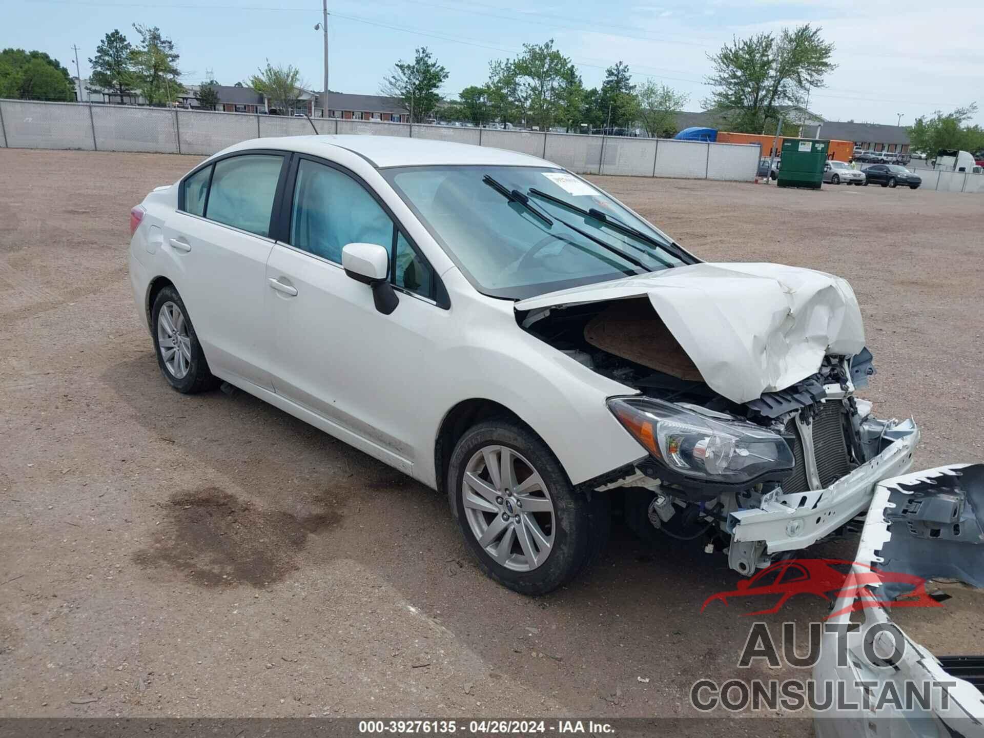 SUBARU IMPREZA 2016 - JF1GJAB64GH005691