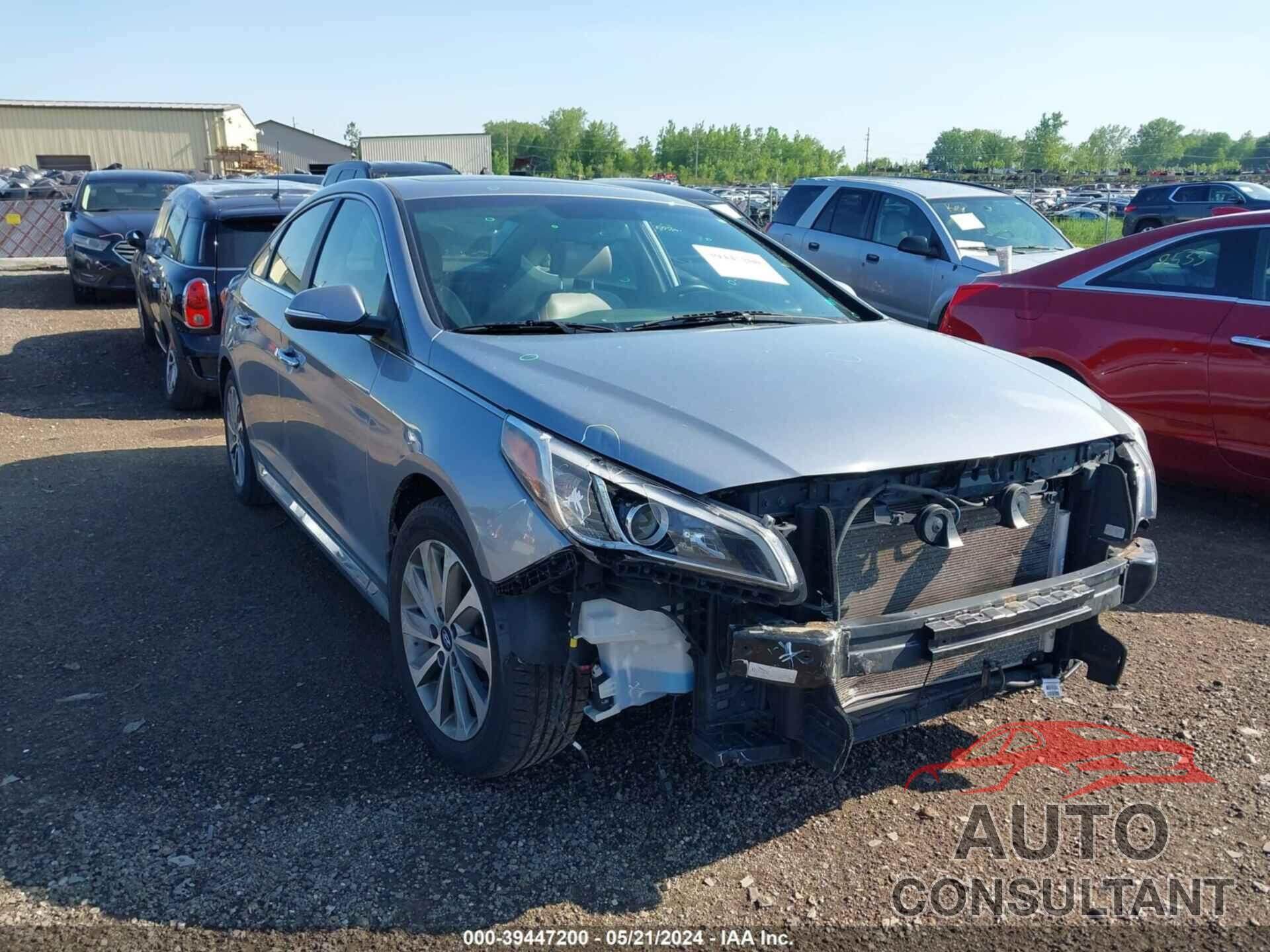HYUNDAI SONATA 2017 - 5NPE34AFXHH479632